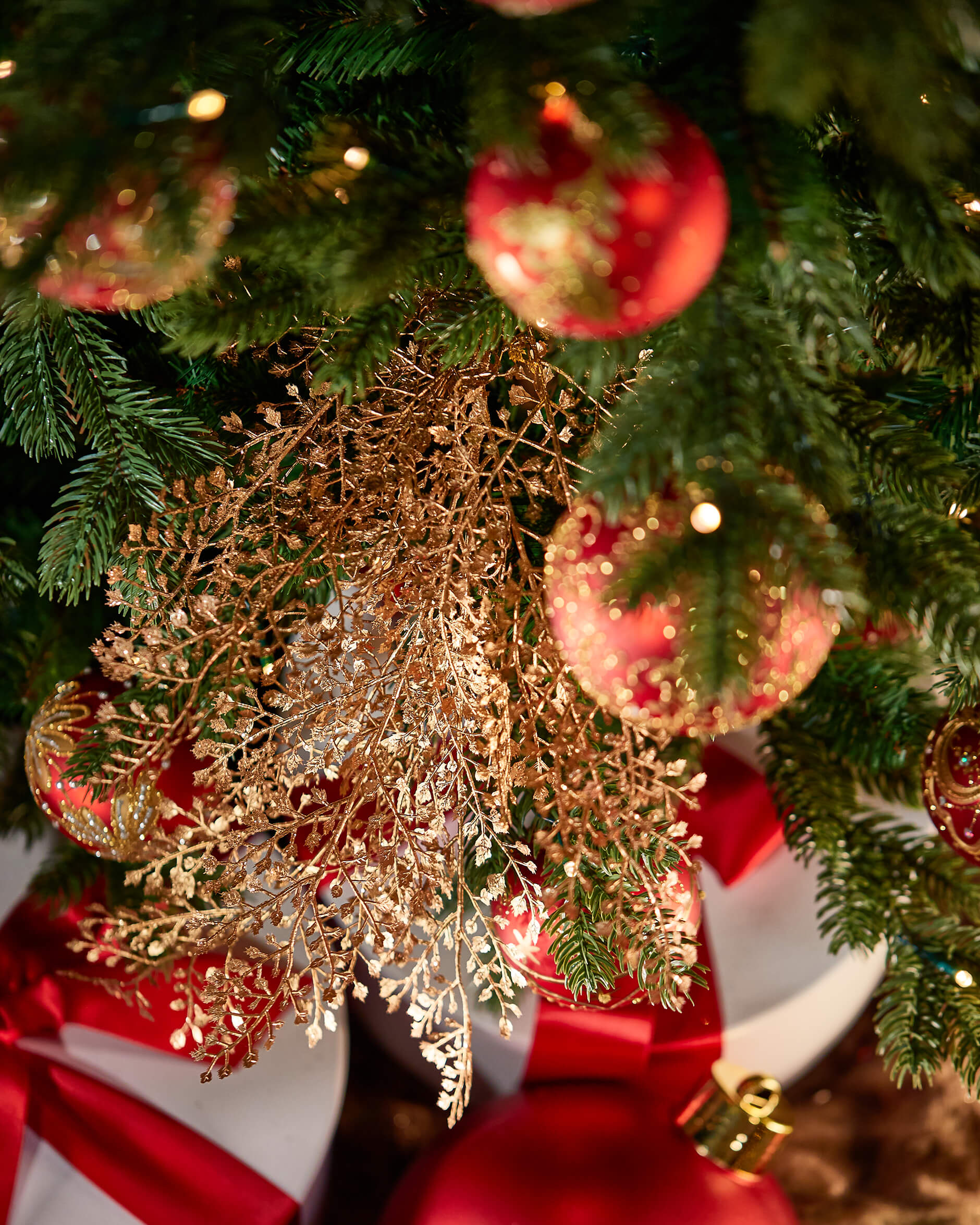 Millie glitterkvist guld