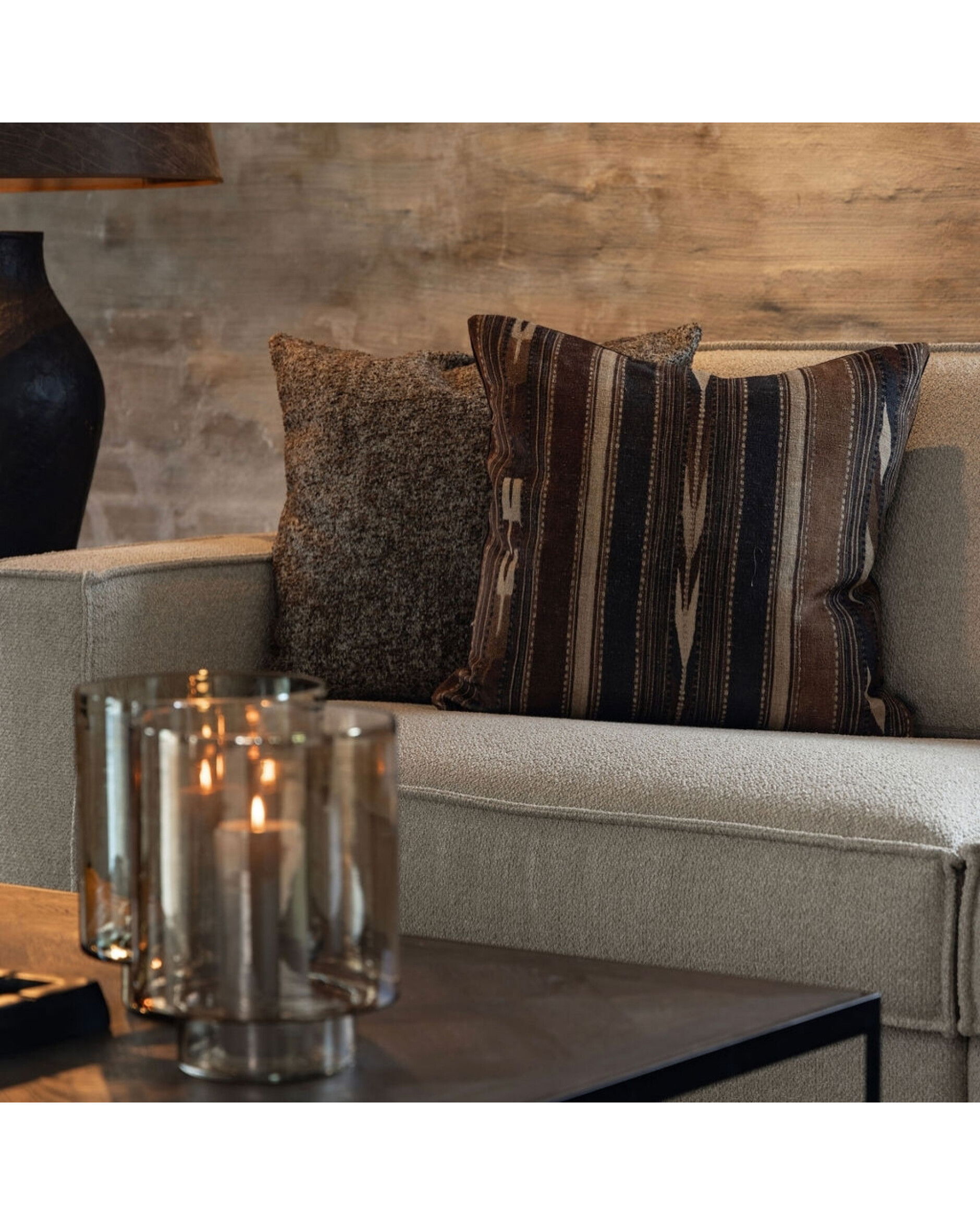 Cusco kuddfodral brun