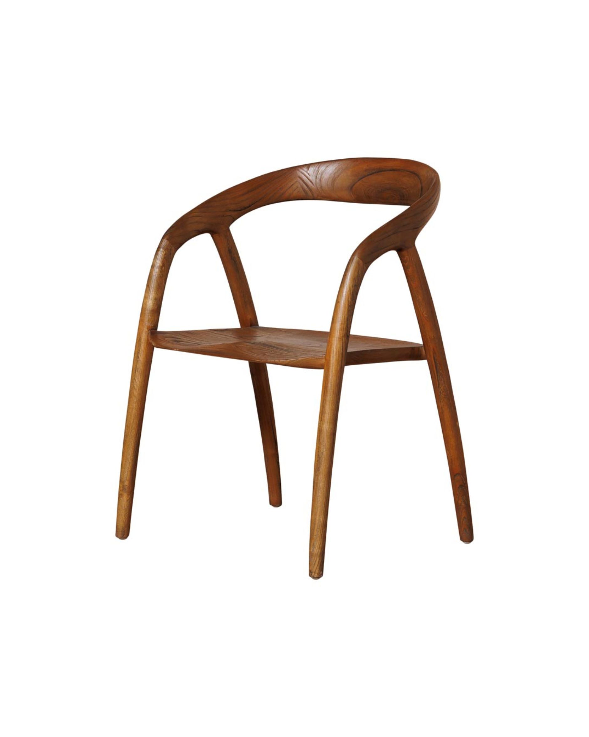 Iverson dining chair brown