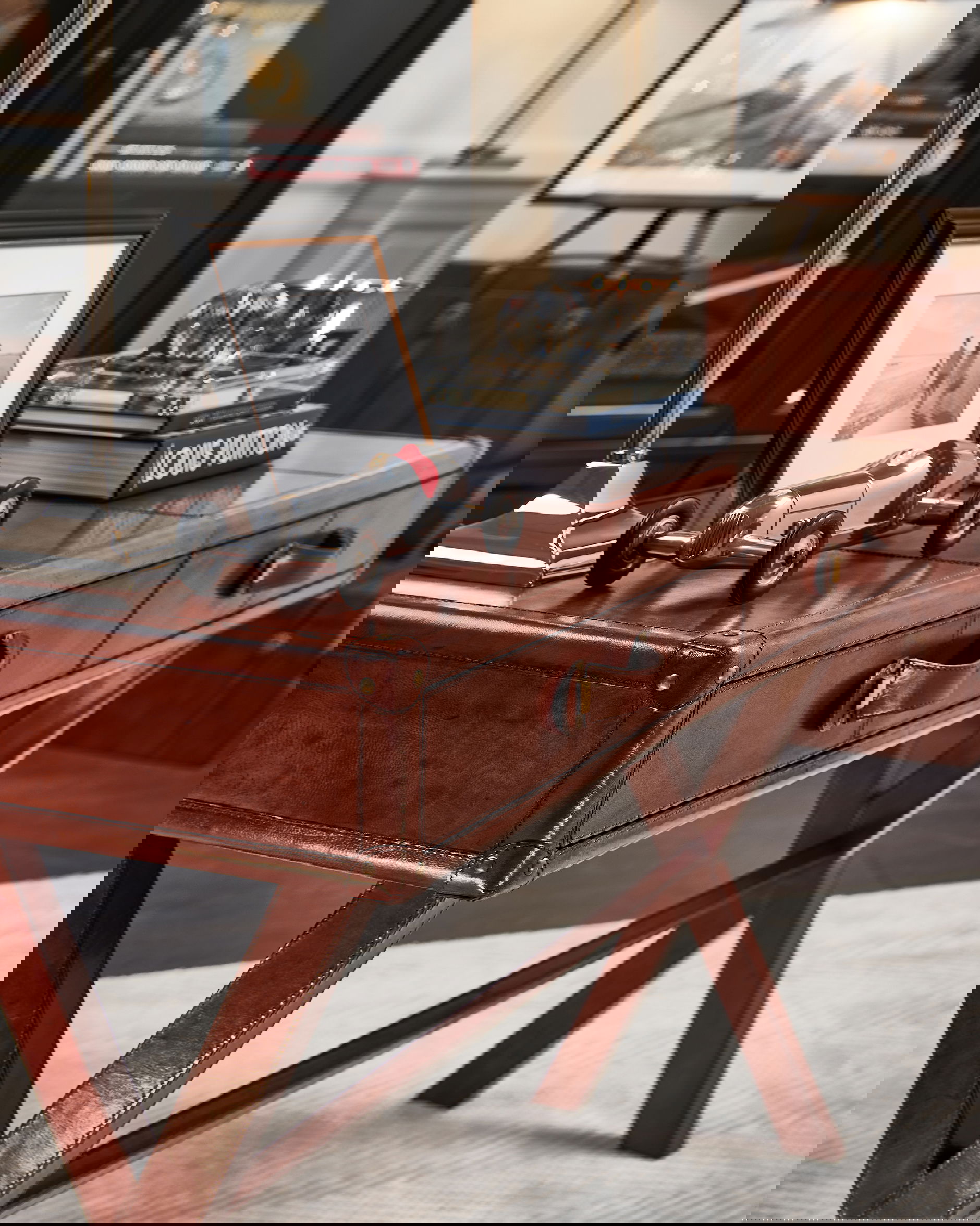 Kensington konsolbord läder