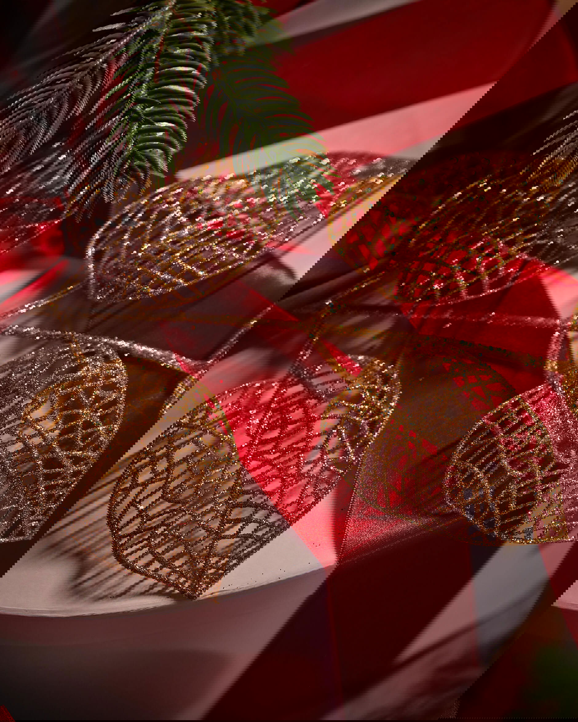 Dorothy kvist juldekoration guld 10-pack