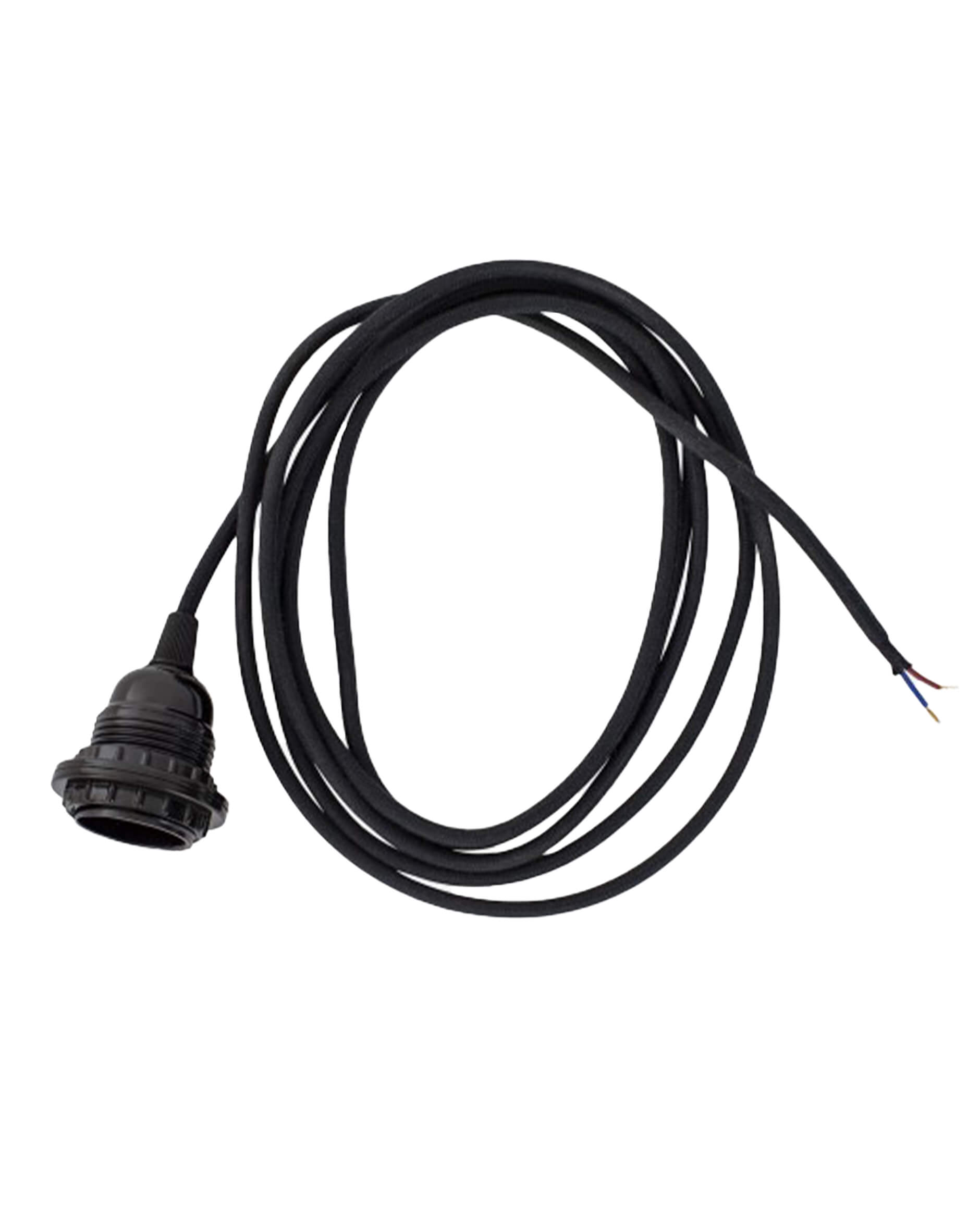 Newport silklamp umbrella textilsladd