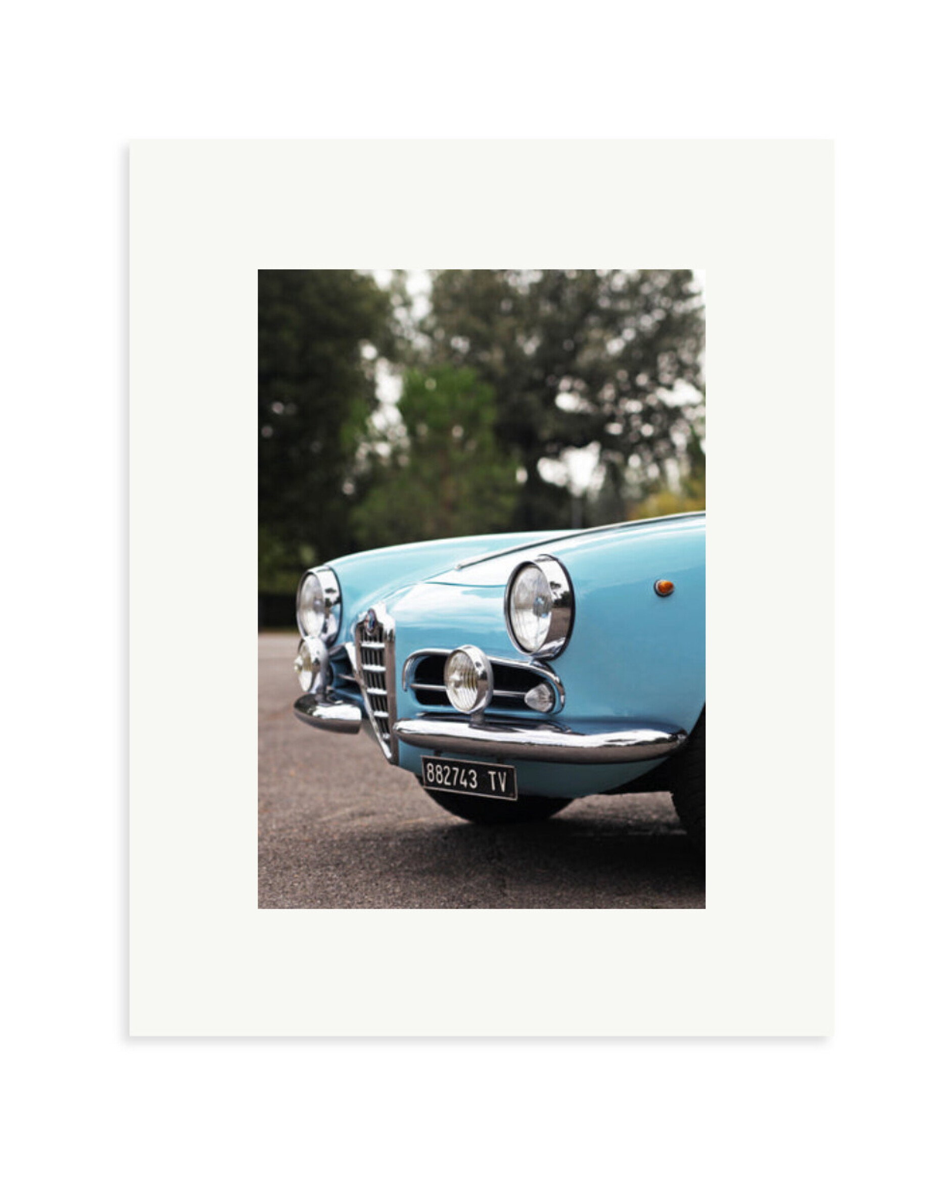 Alfa Romeo Giulietta Spider Print Only / Small