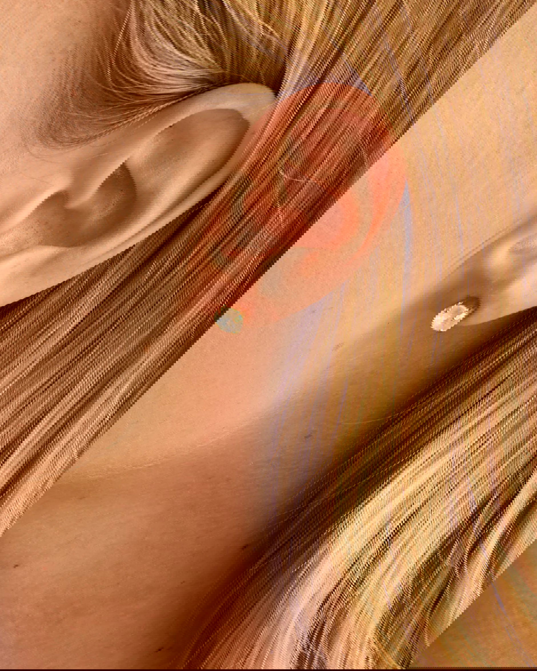 Mini Stud Earrings Linen Ignite