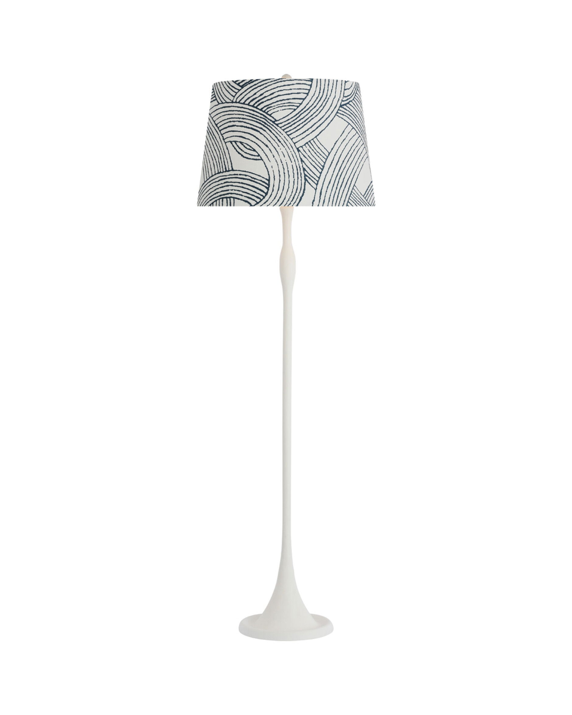 Romero Floor Lamp White/Blue