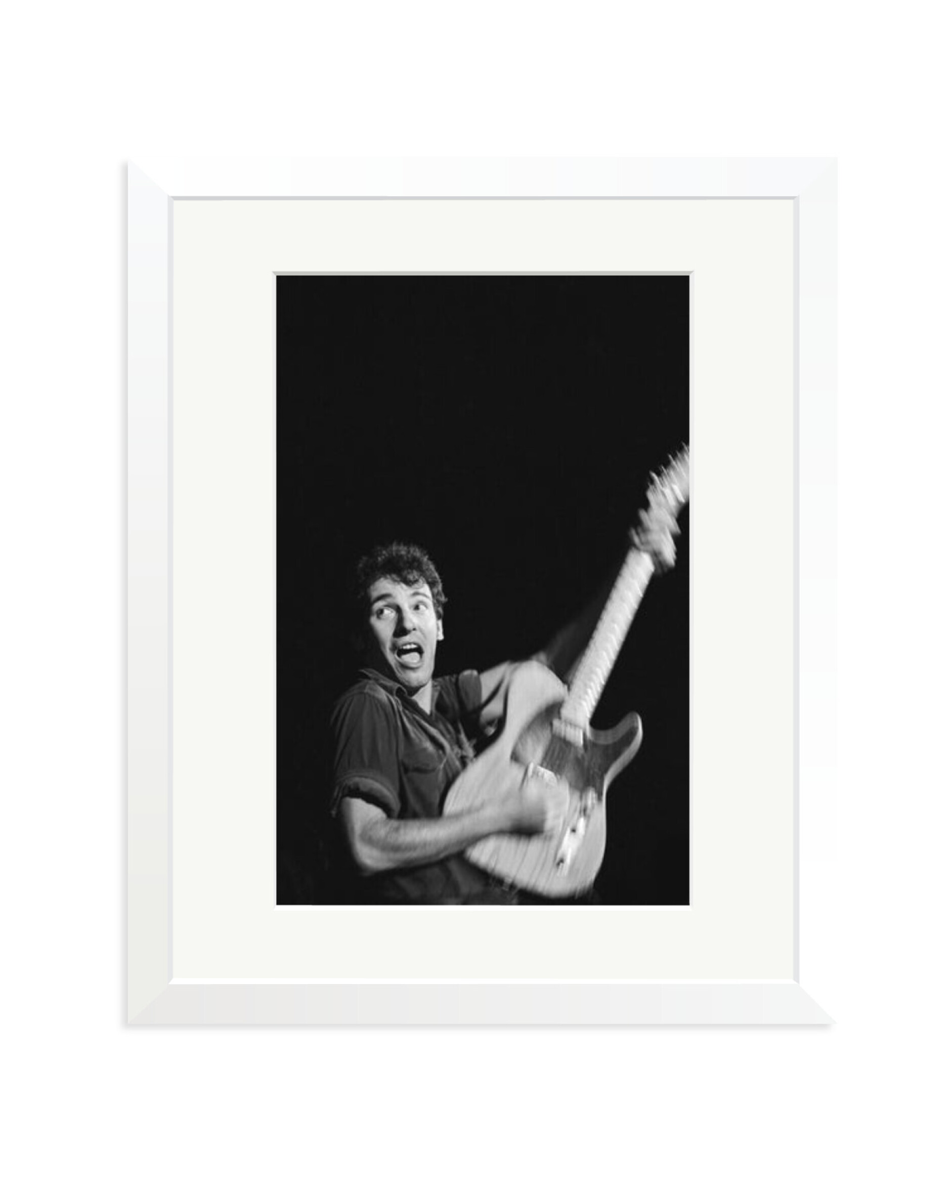 70s Bruce Springsteen White / Medium