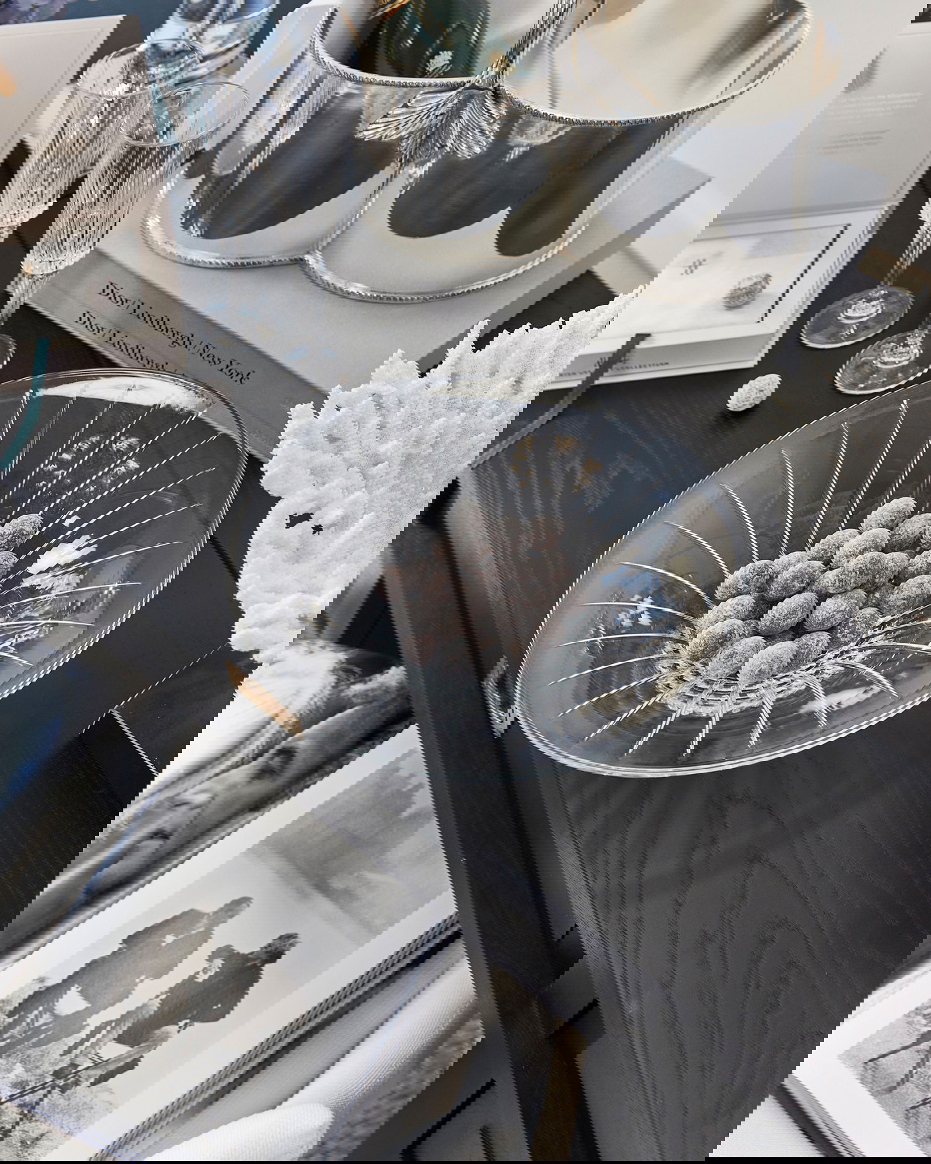 Manhattan serveringsskål kristall