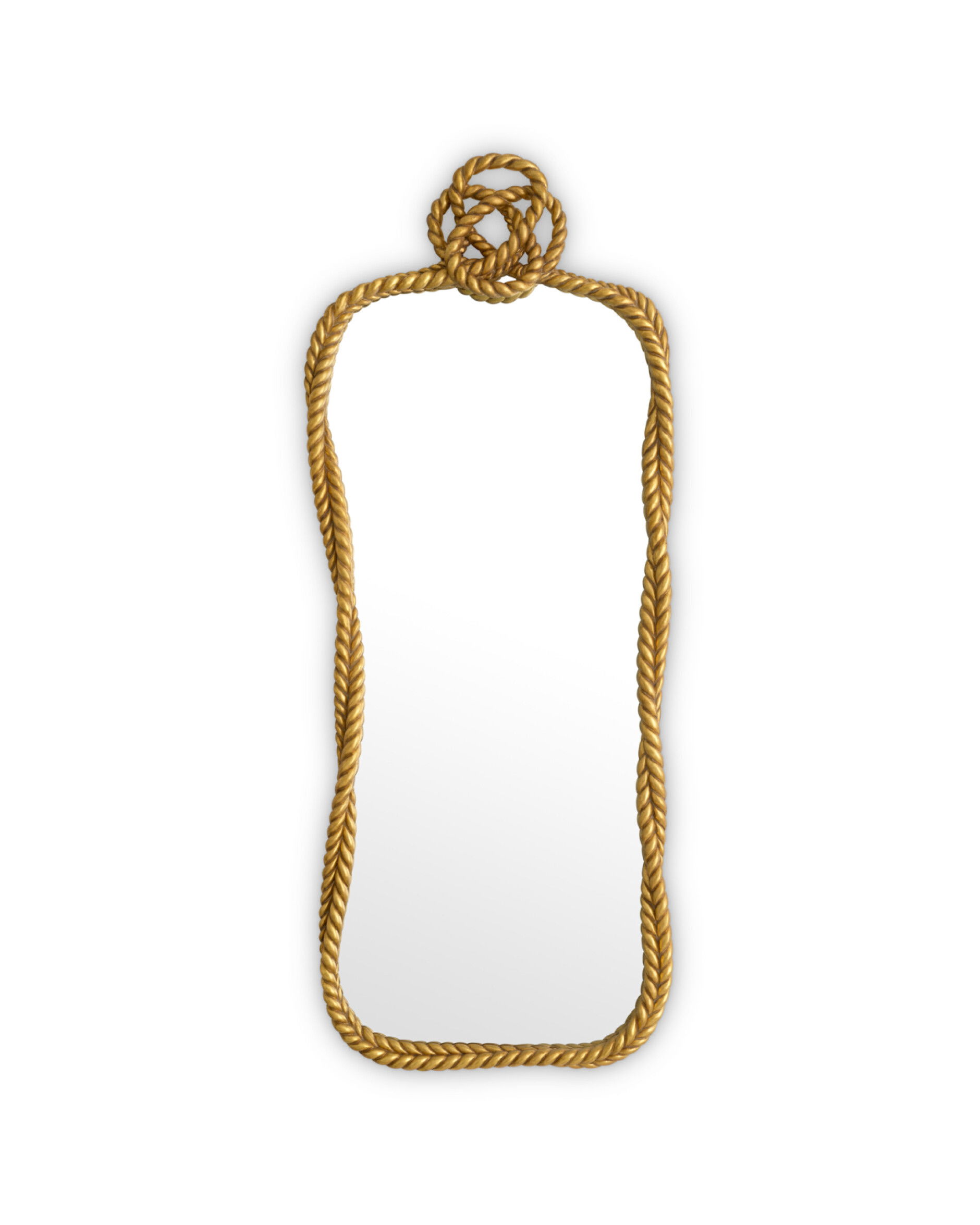 Vincenso spegel antik guld L