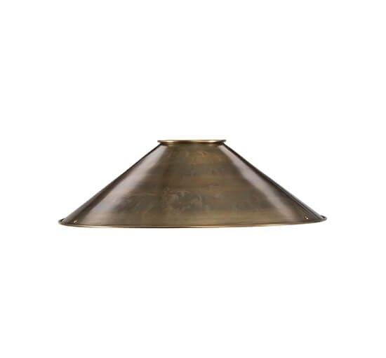 Antiikki messinki - Positano-lampunvarjostin antiikkipronssi