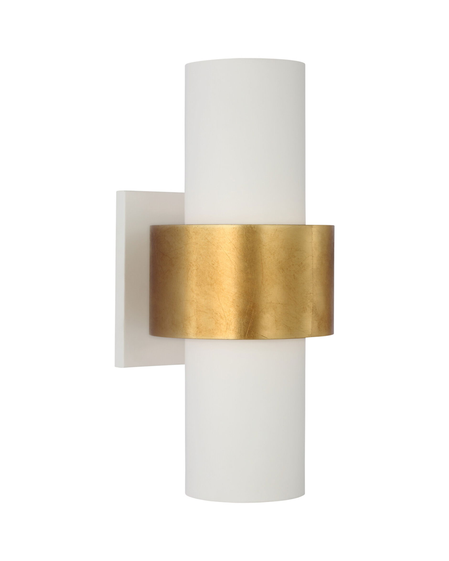 Chalmette vägglampa vit