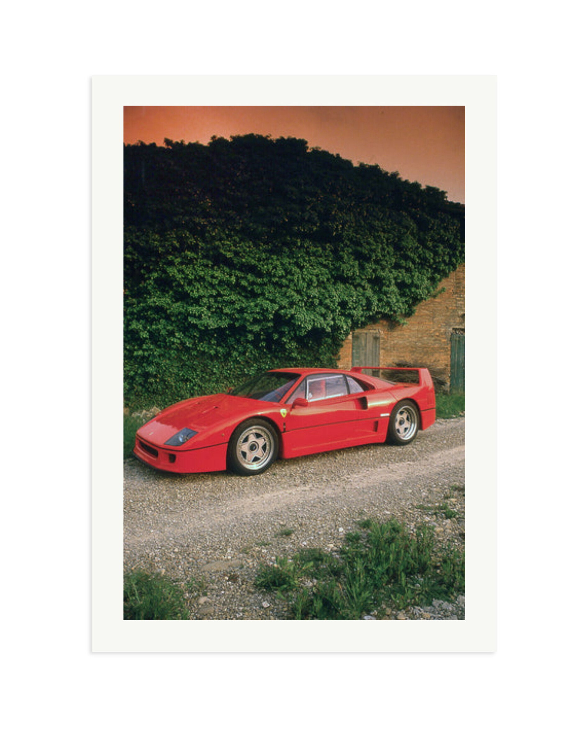 F40 Press Launch Print Only / XXL