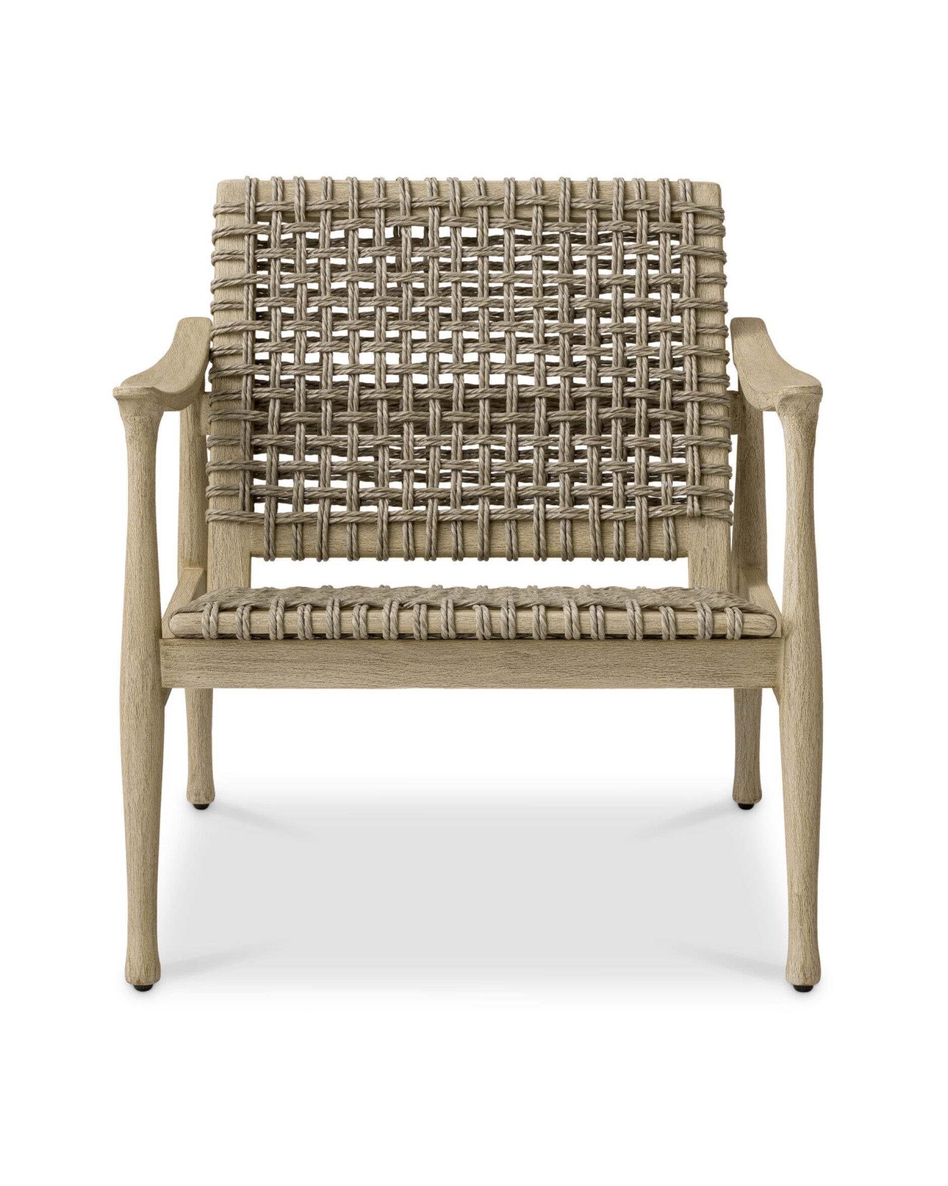 Manzo Sessel greige rope