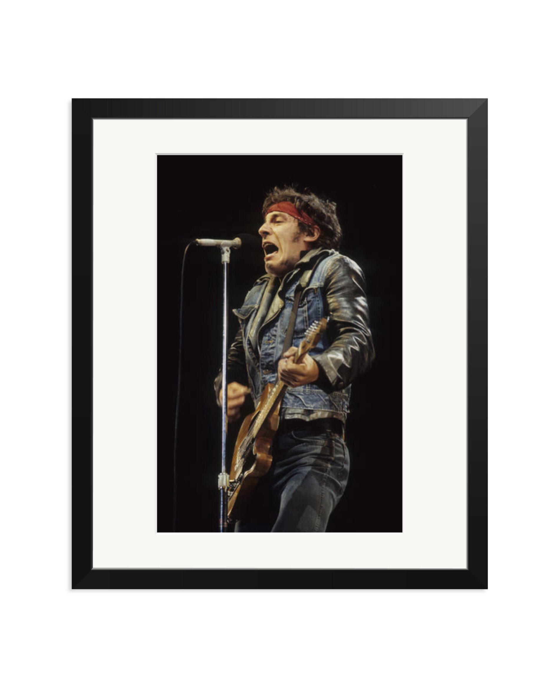 Springsteen live at The Oakland Black / Large