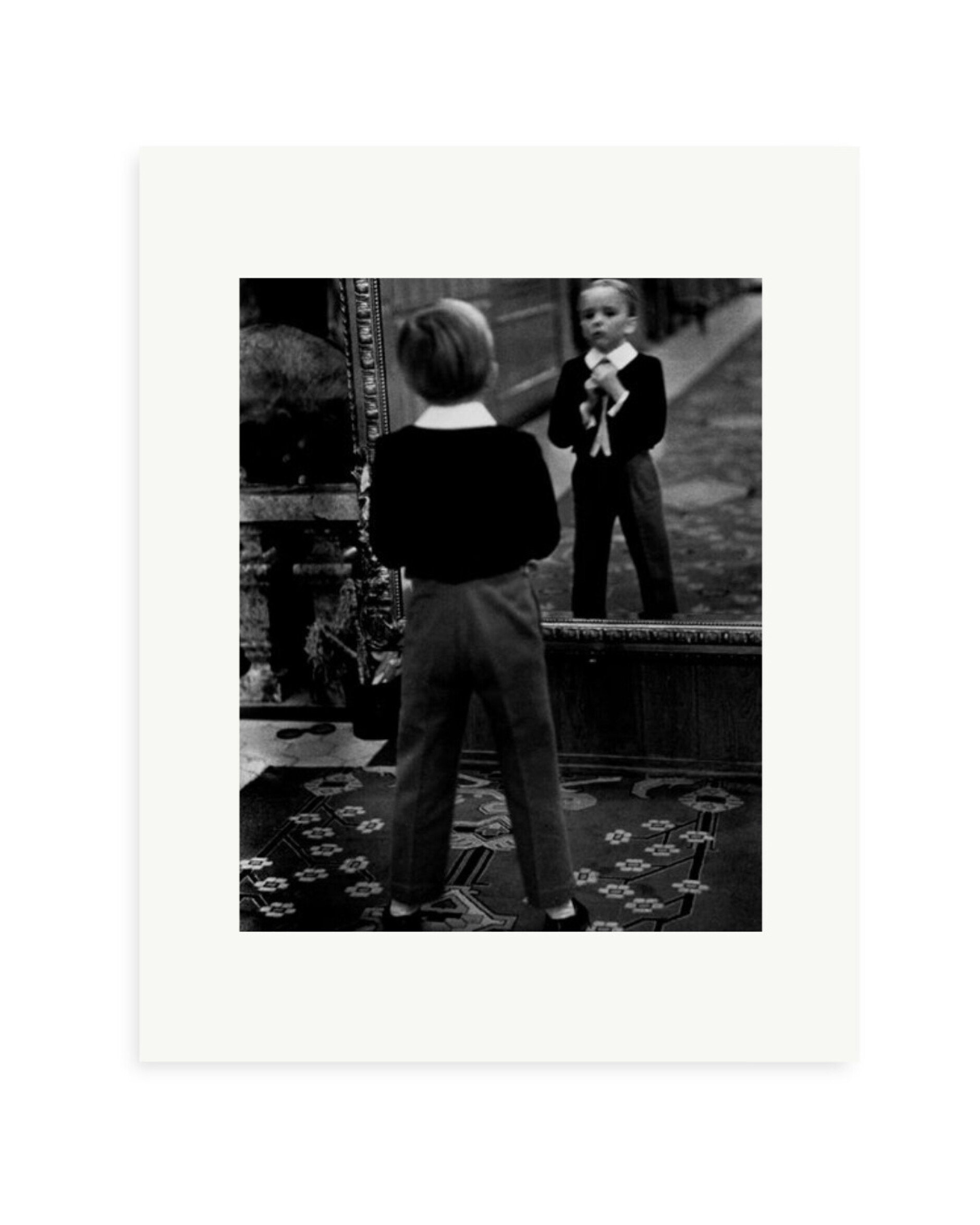English Boy at Grand Hotel Print Only / Small