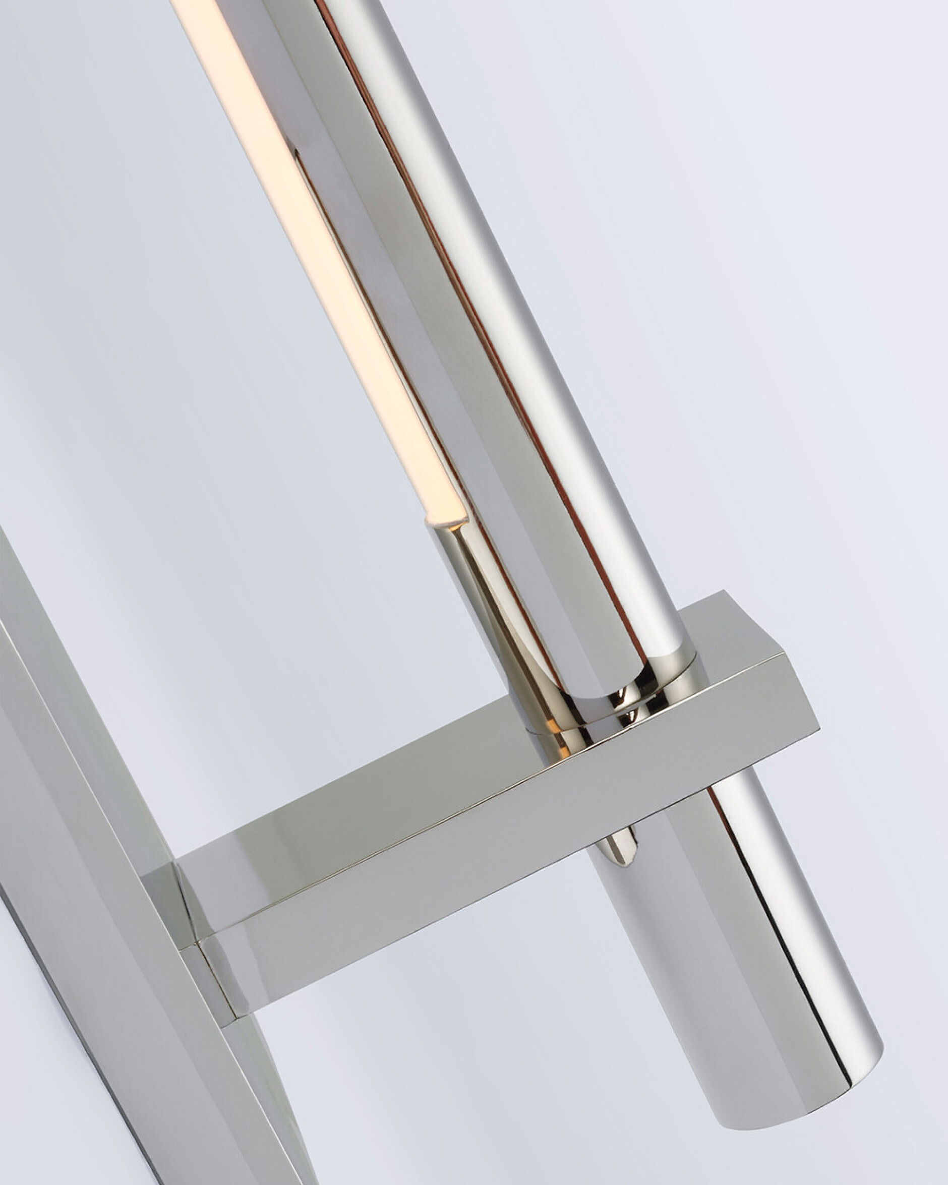 Axis vägglampa nickel M