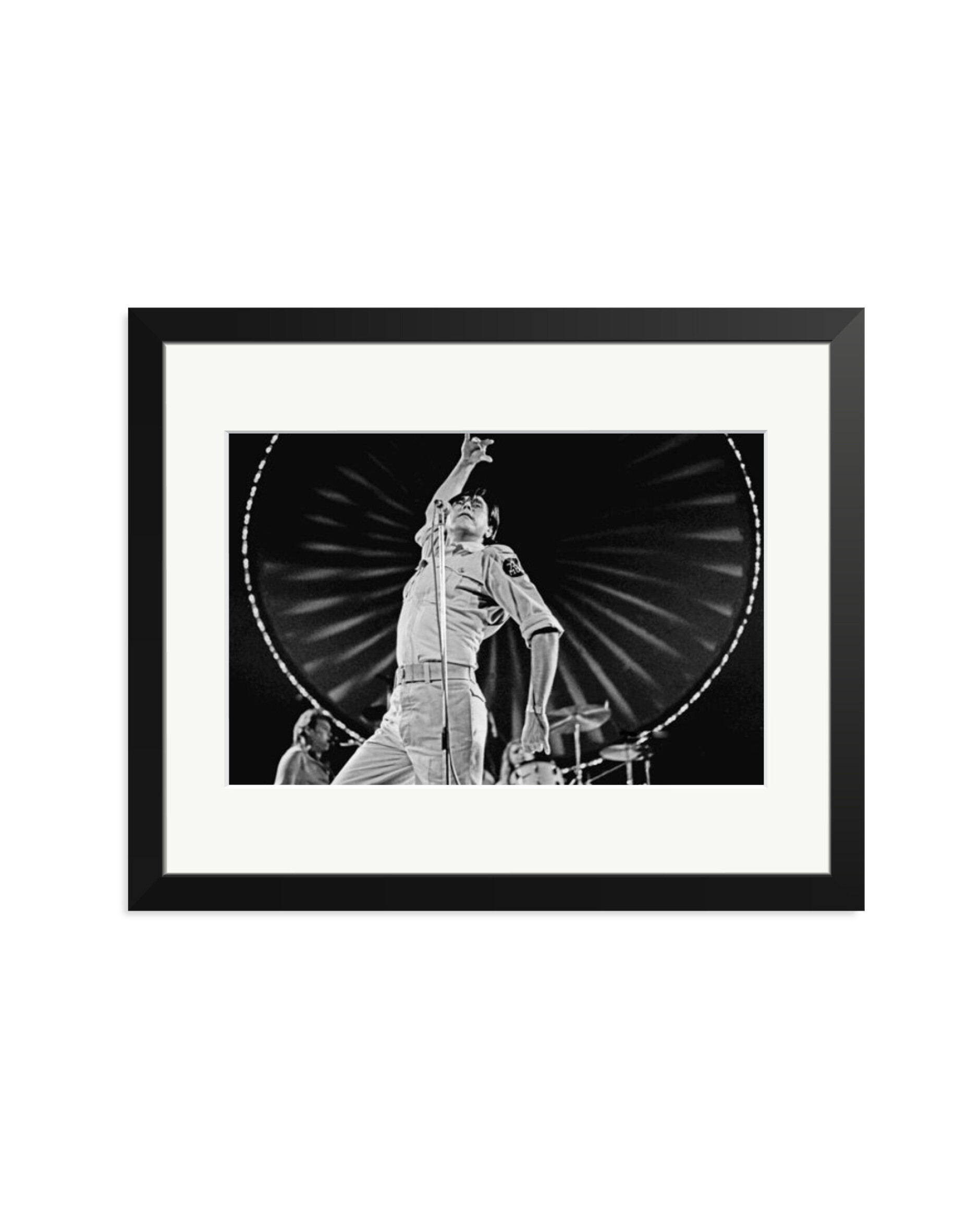Bryan Ferry of Roxy Music 1975 Black / Medium