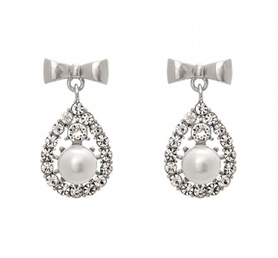 null - Petite Coco earrings ivory pearl