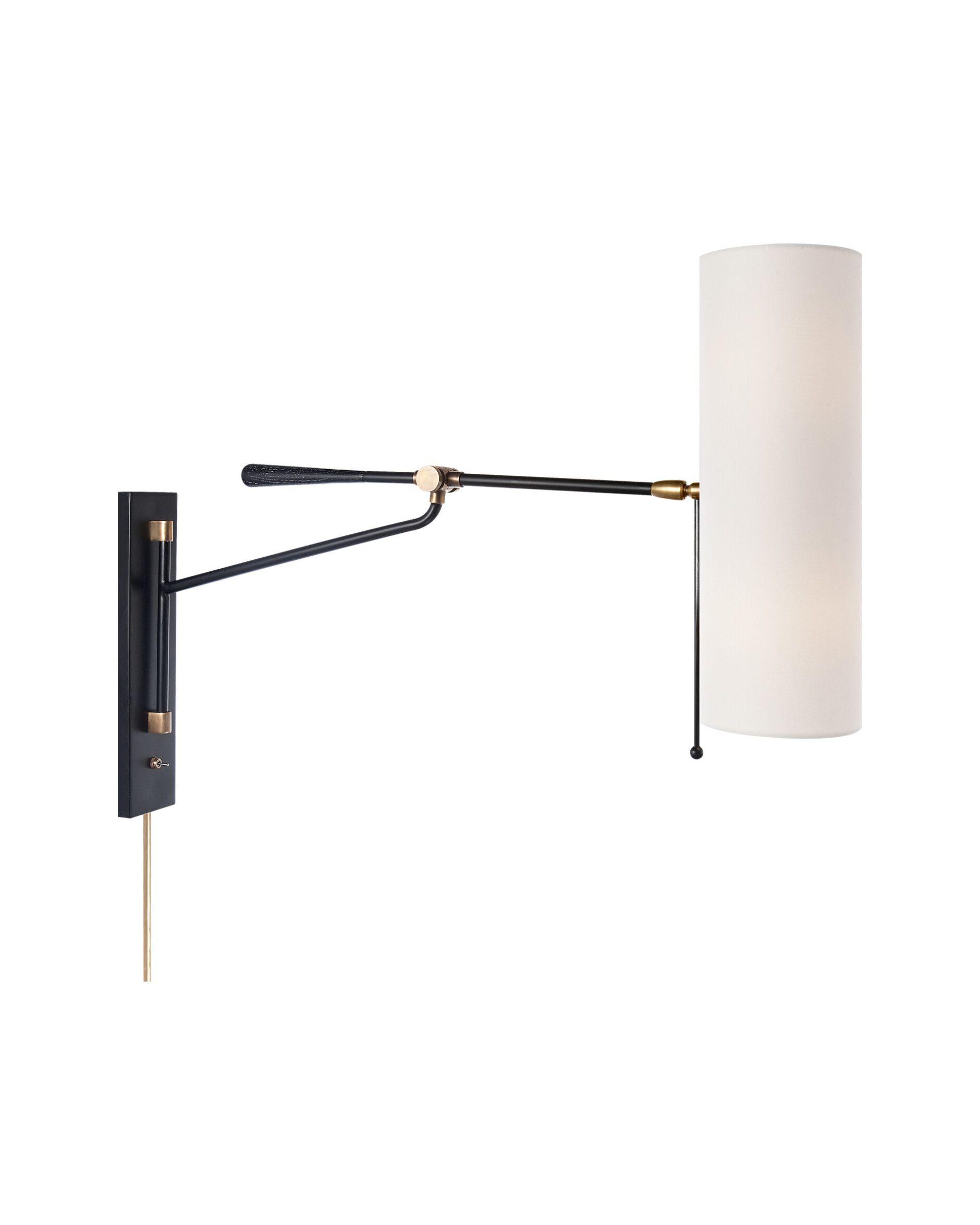 Frankfort Articulating vägglampa svart