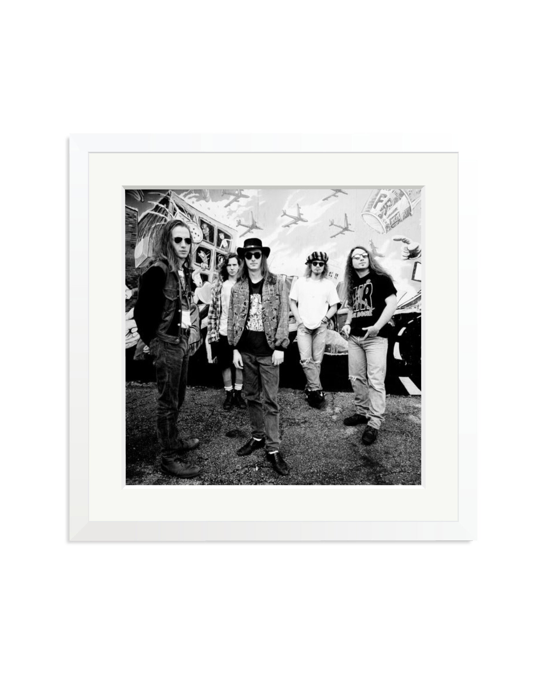 Pearl Jam, 1991 White / Large