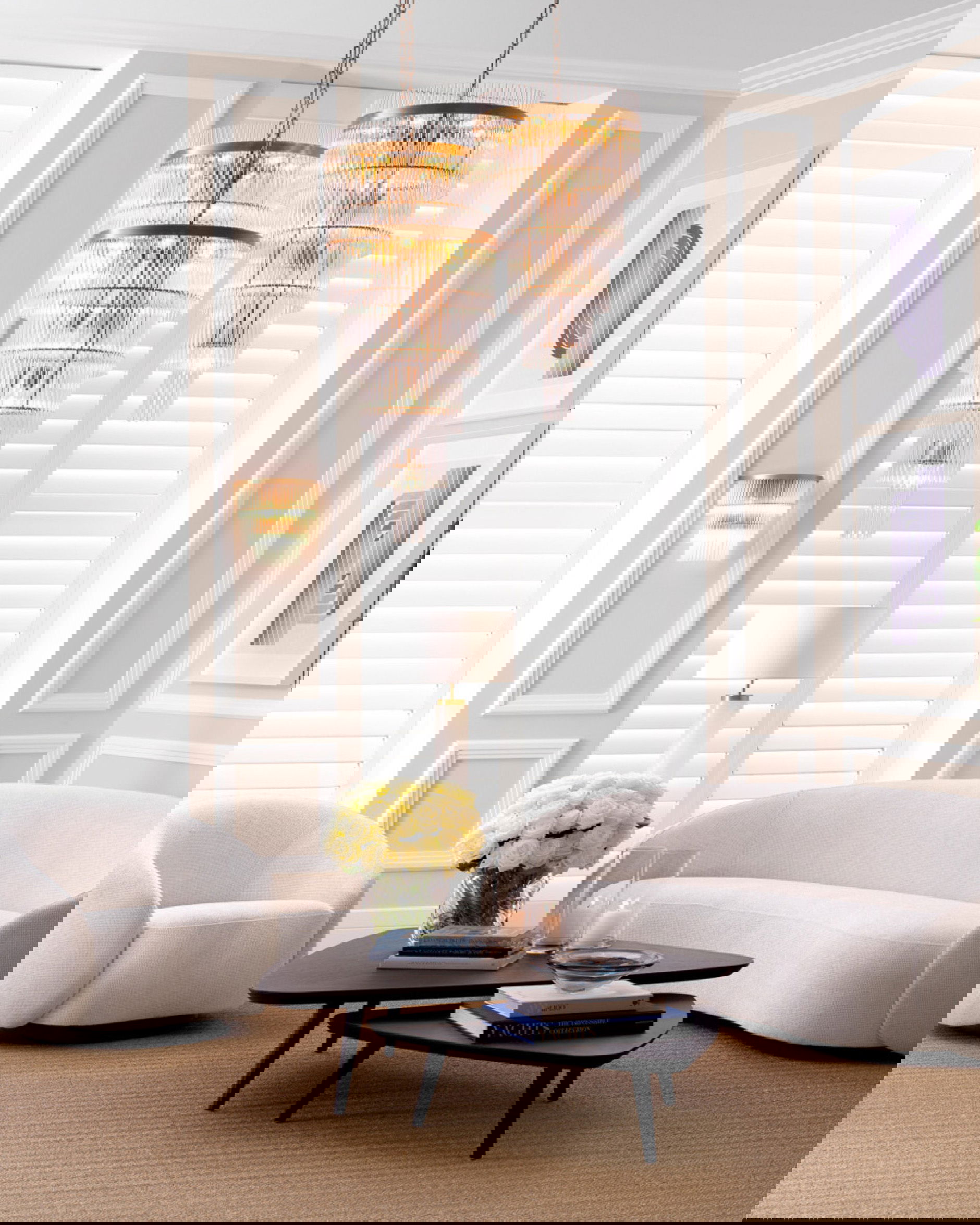 Lauren salontafel mocha set van 2