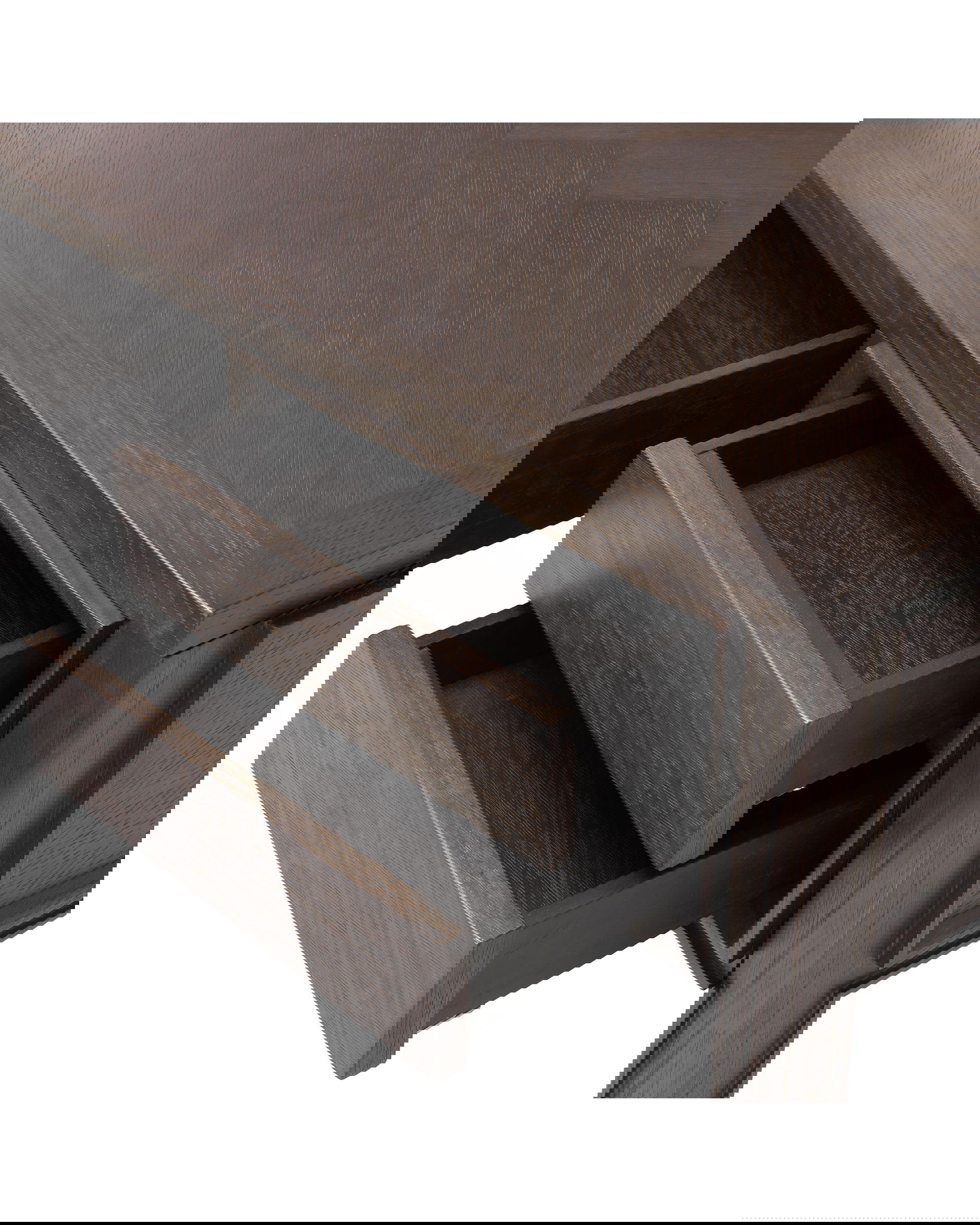 Melchior skrivbord brun OUTLET