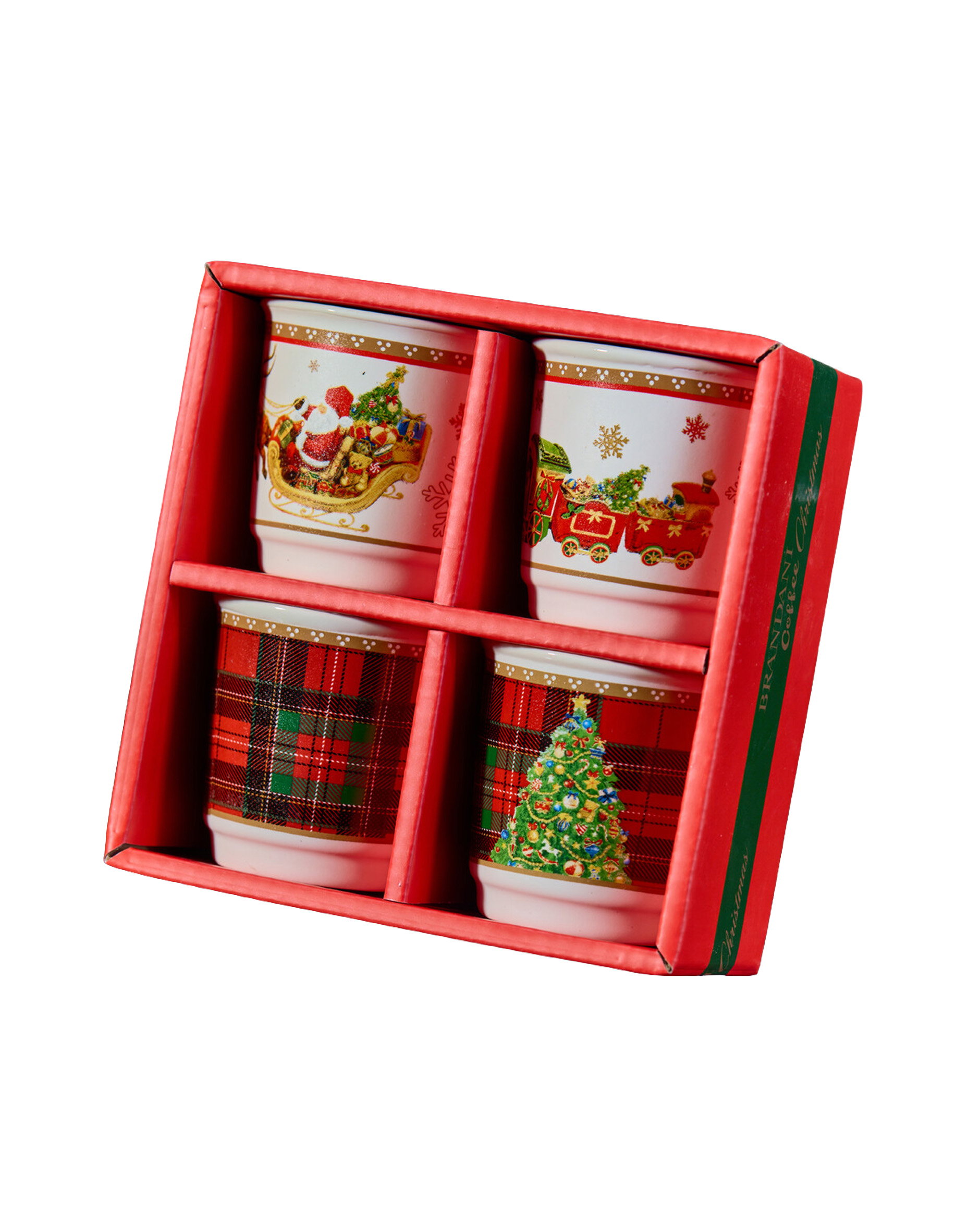 Yuletide Glöggbecher 4er-Set