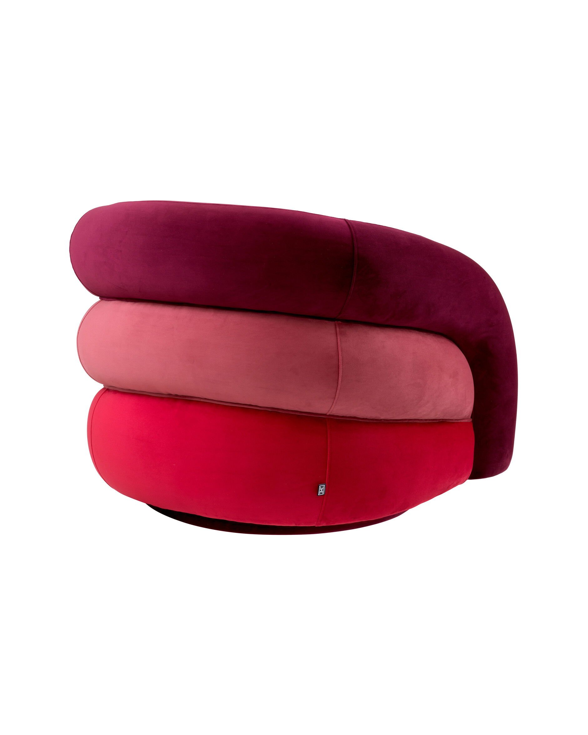 Novelle fåtölj savona bordeaux velvet