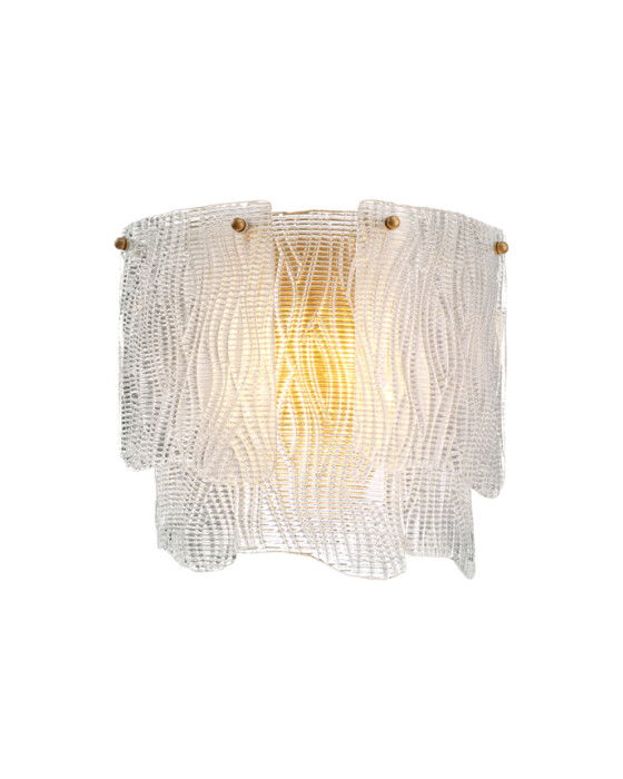 Asinara vägglampa glas