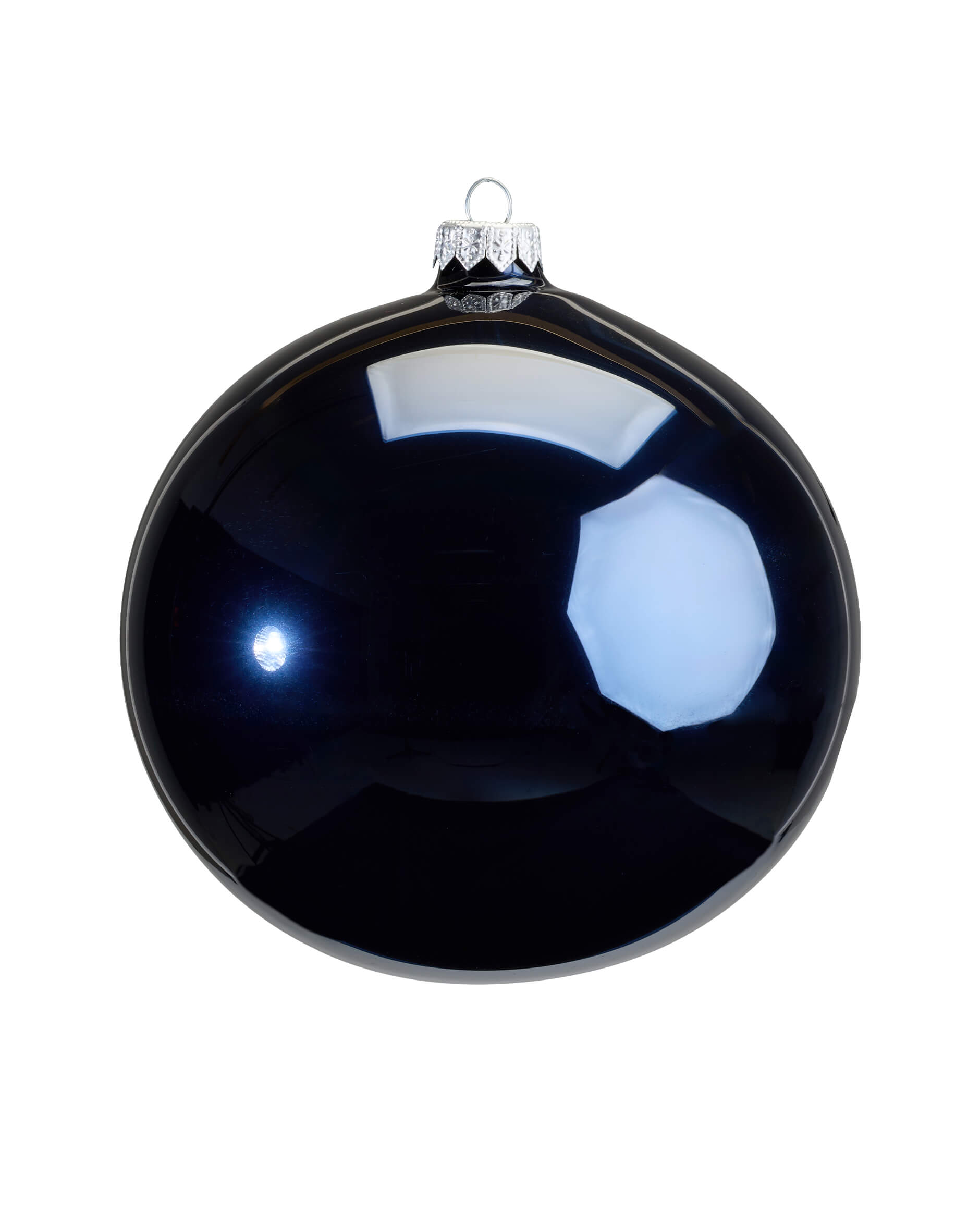 Carol joulupallo keskiyönsininen 15cm