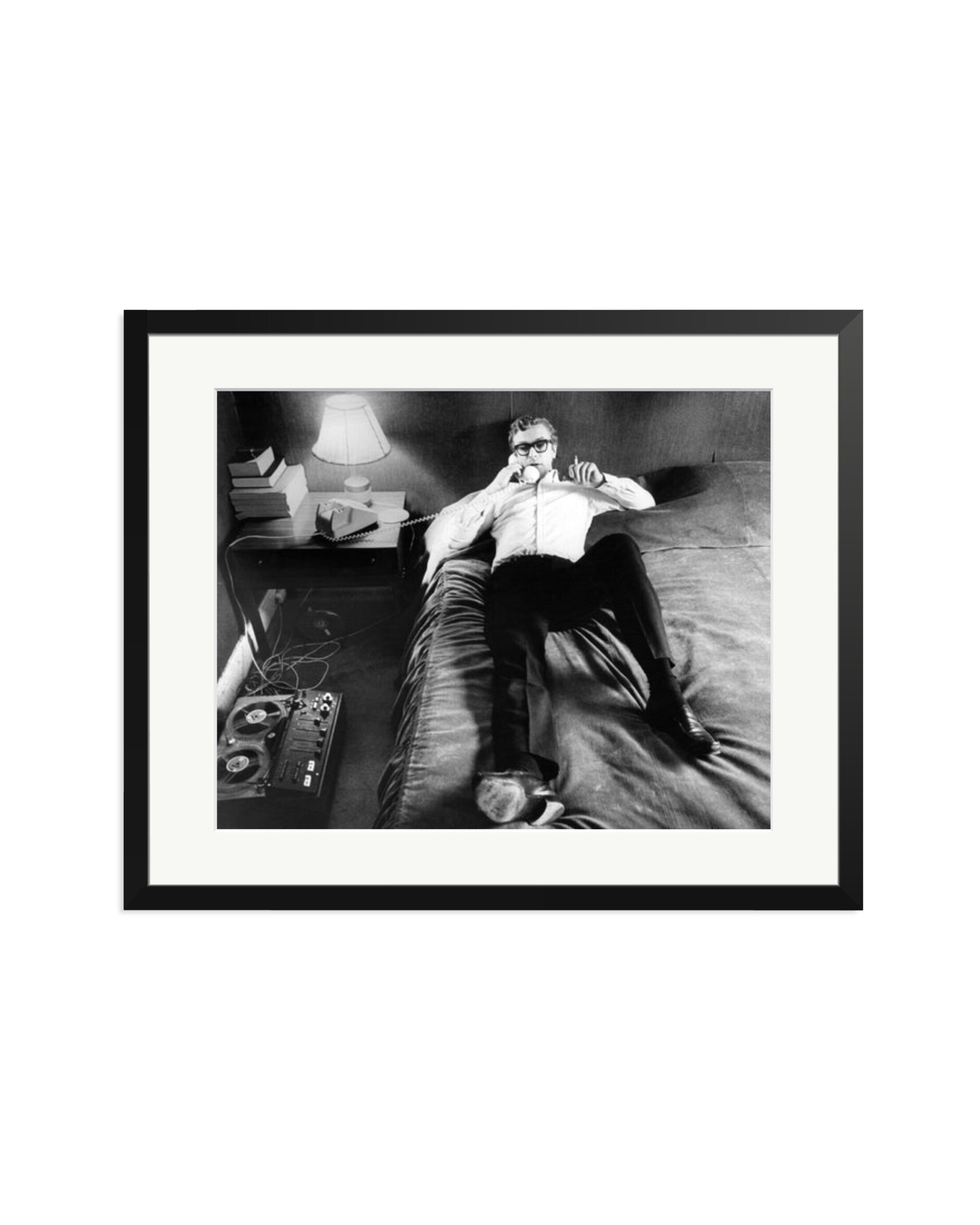 Caine on the phone Black / XL