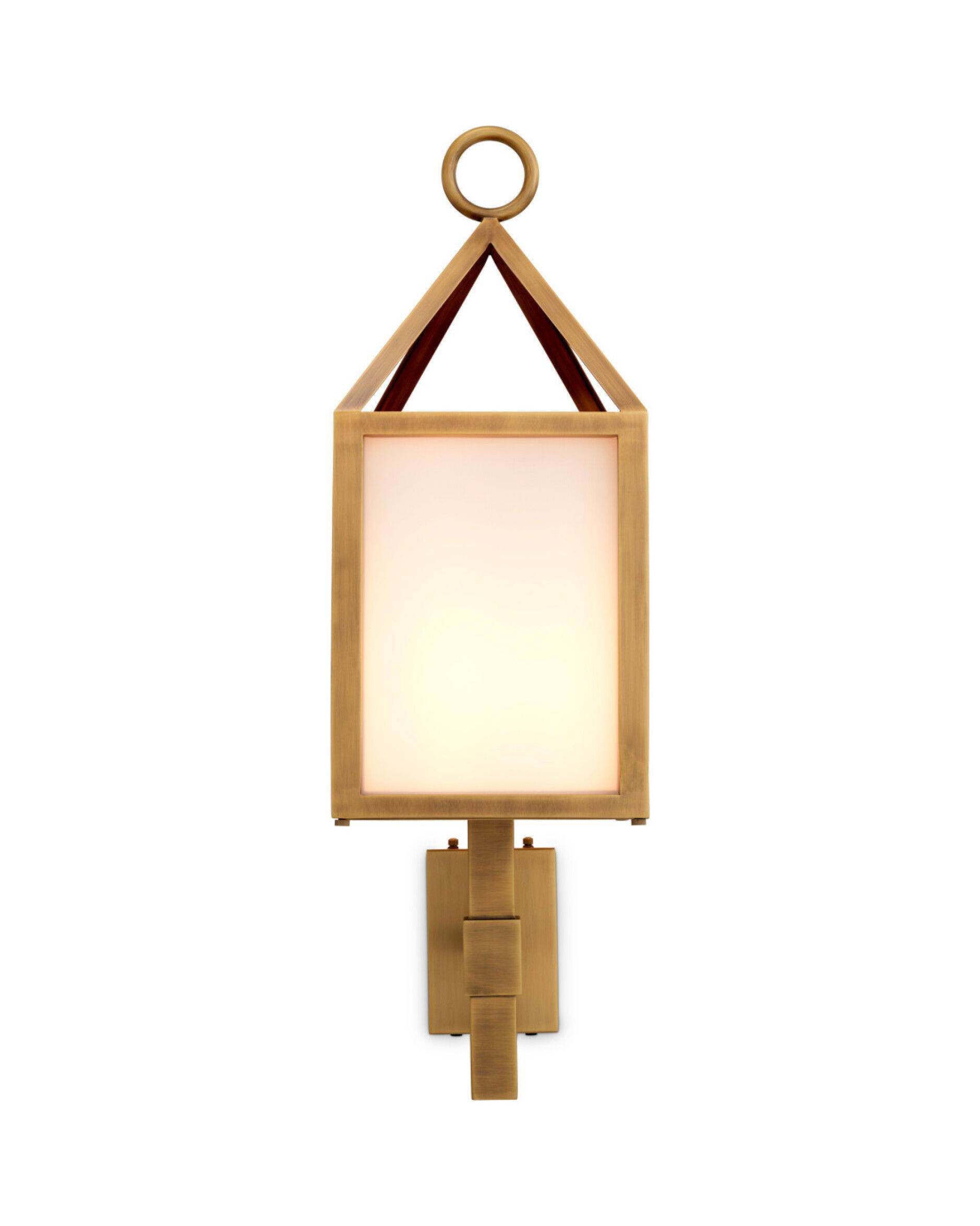 Riserva wandlamp antiek messing