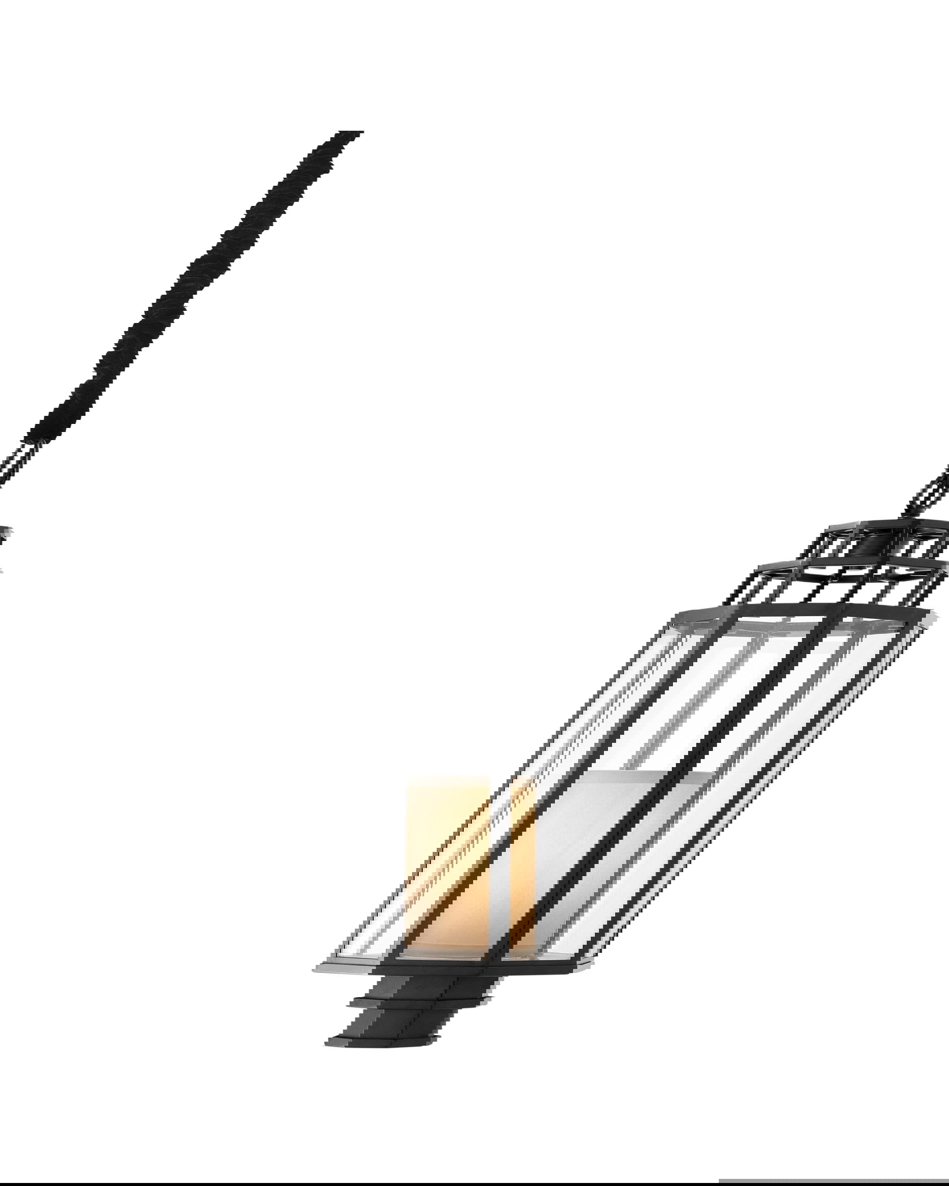 Monticello taklampa svart