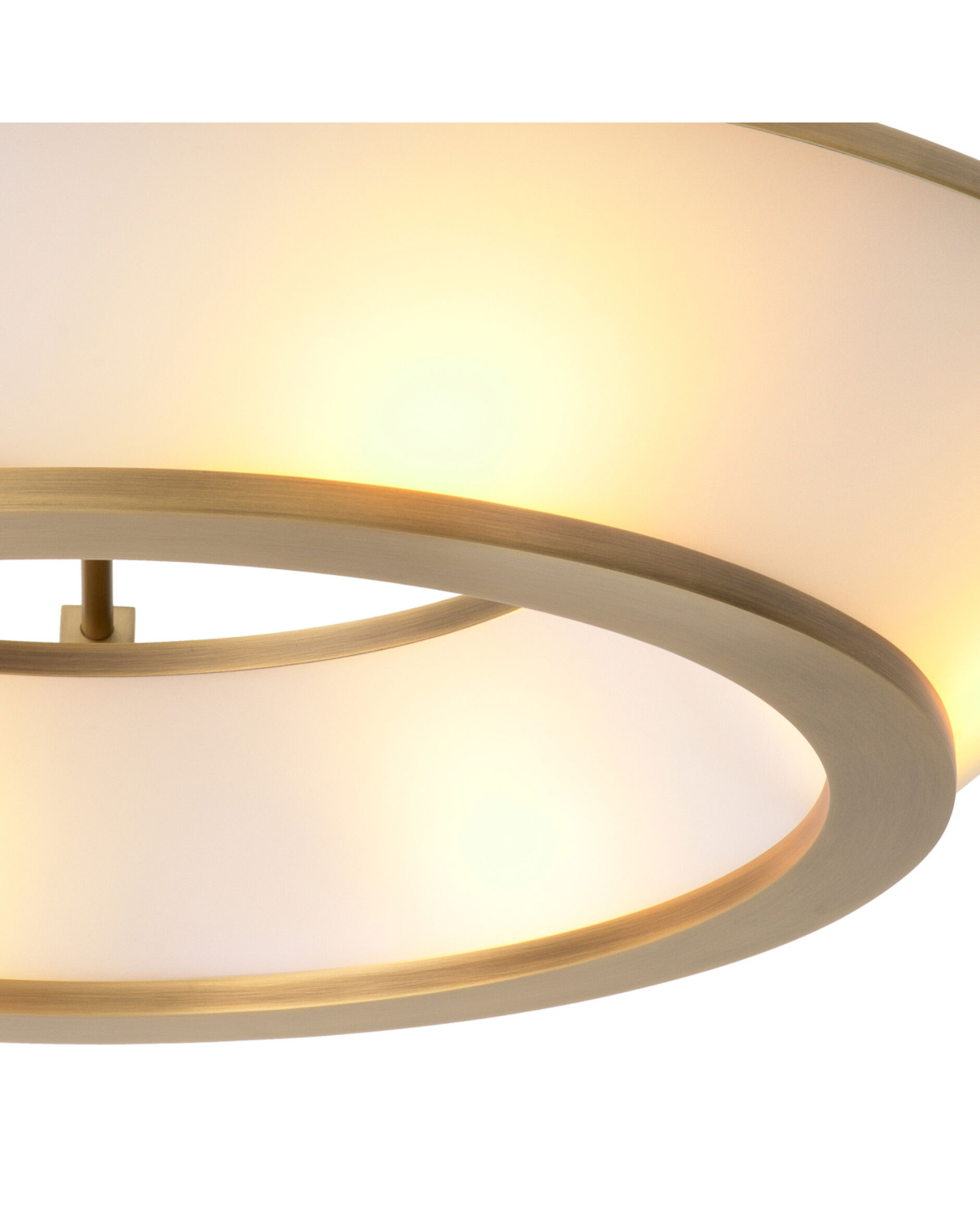 Ferette taklampa antik mässing