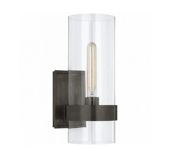 null - Presidio Small Sconce Polished Nickel
