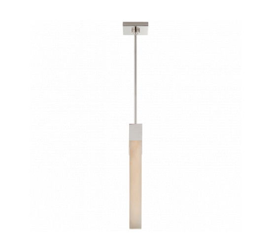 null - Covet Tall Single Pendant Polished Nickel