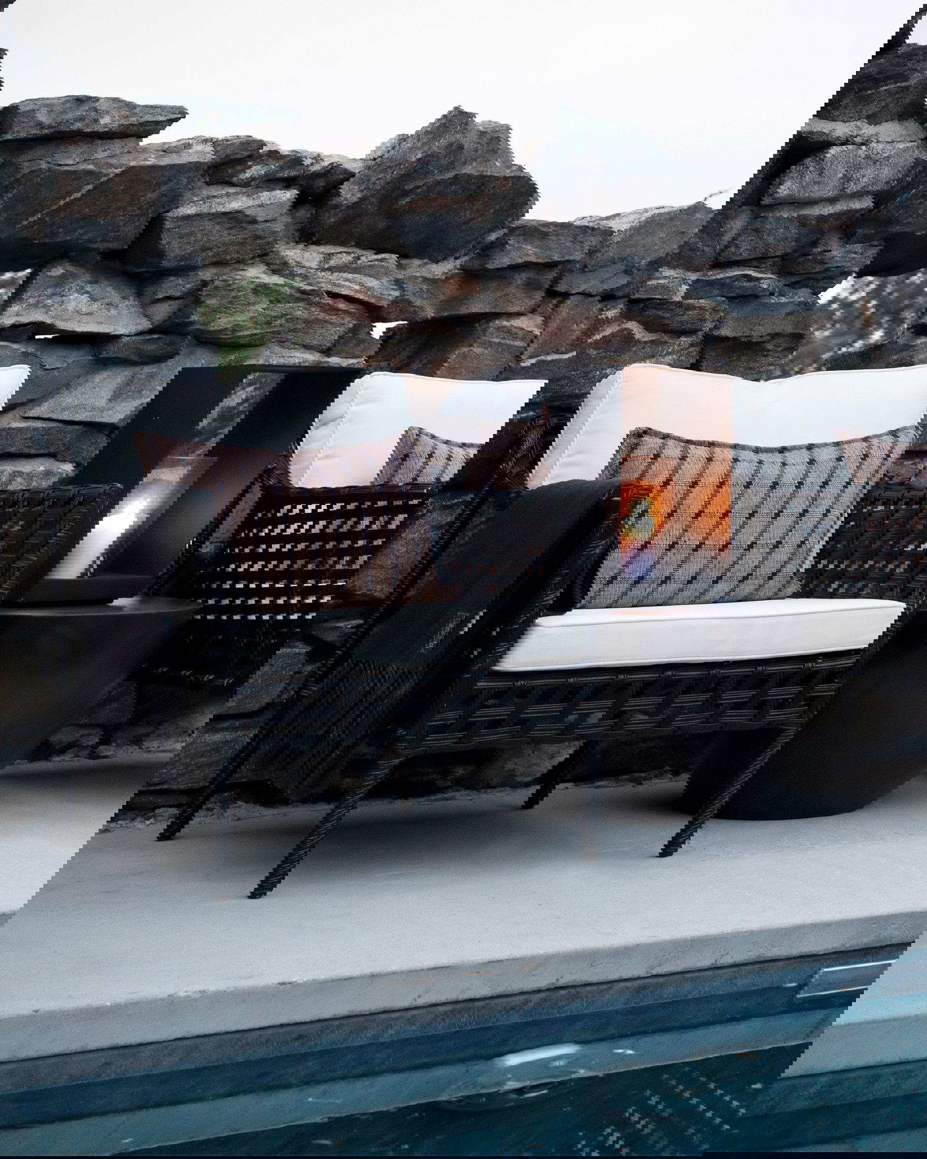 Santa Monica Armchair Black