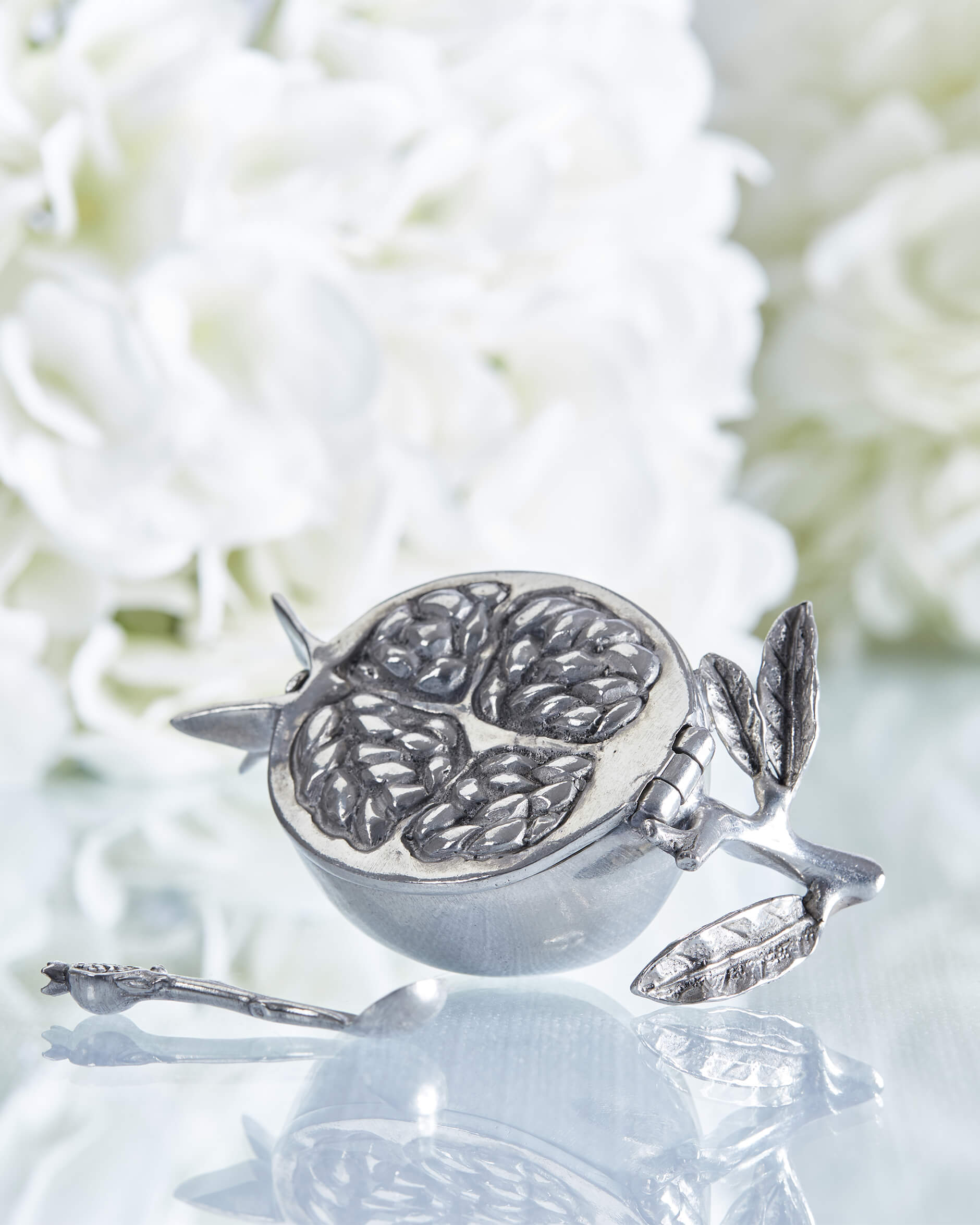 Sukkerskål formet som granateple