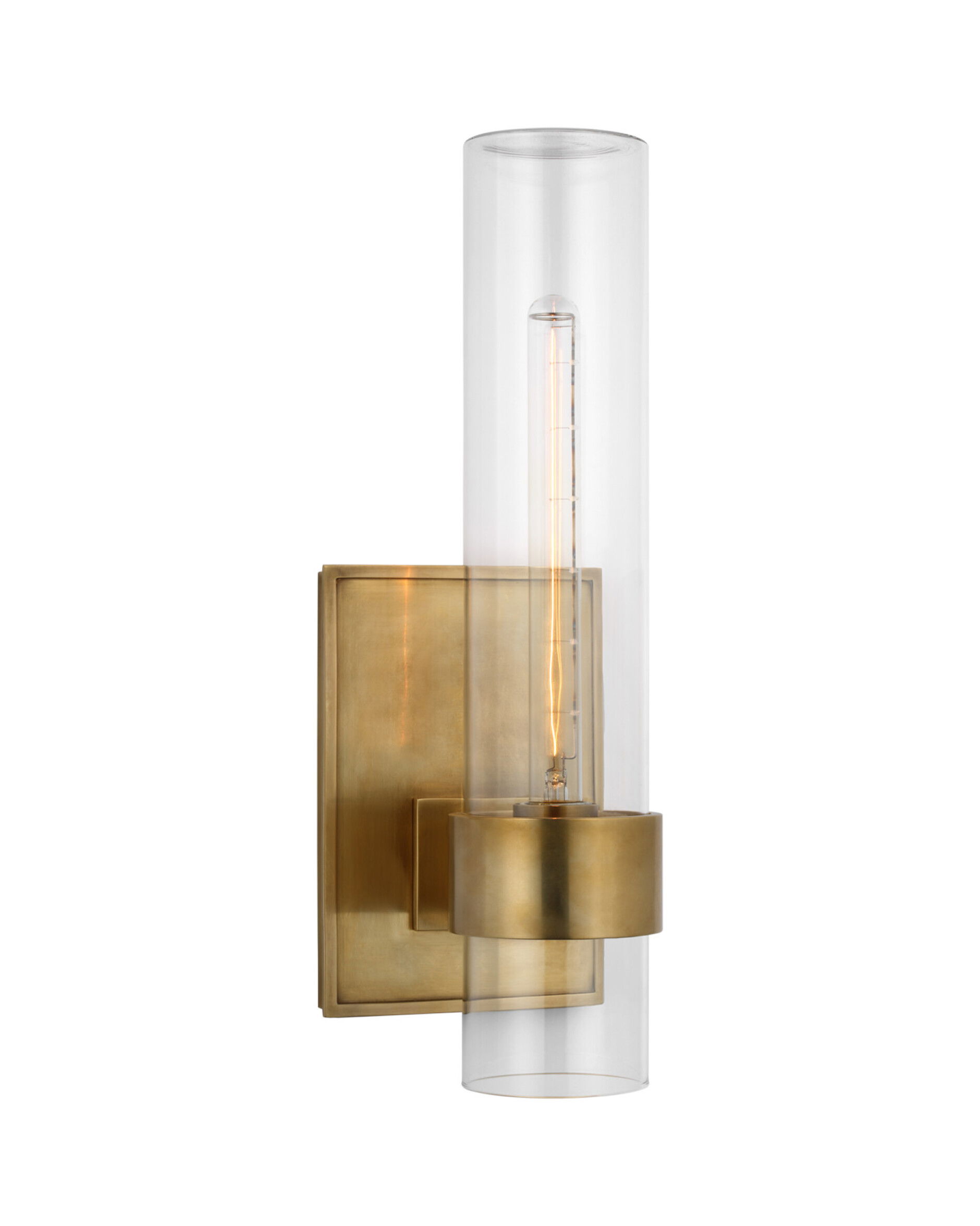 Presidio 18" fasadbelysning antik mässing