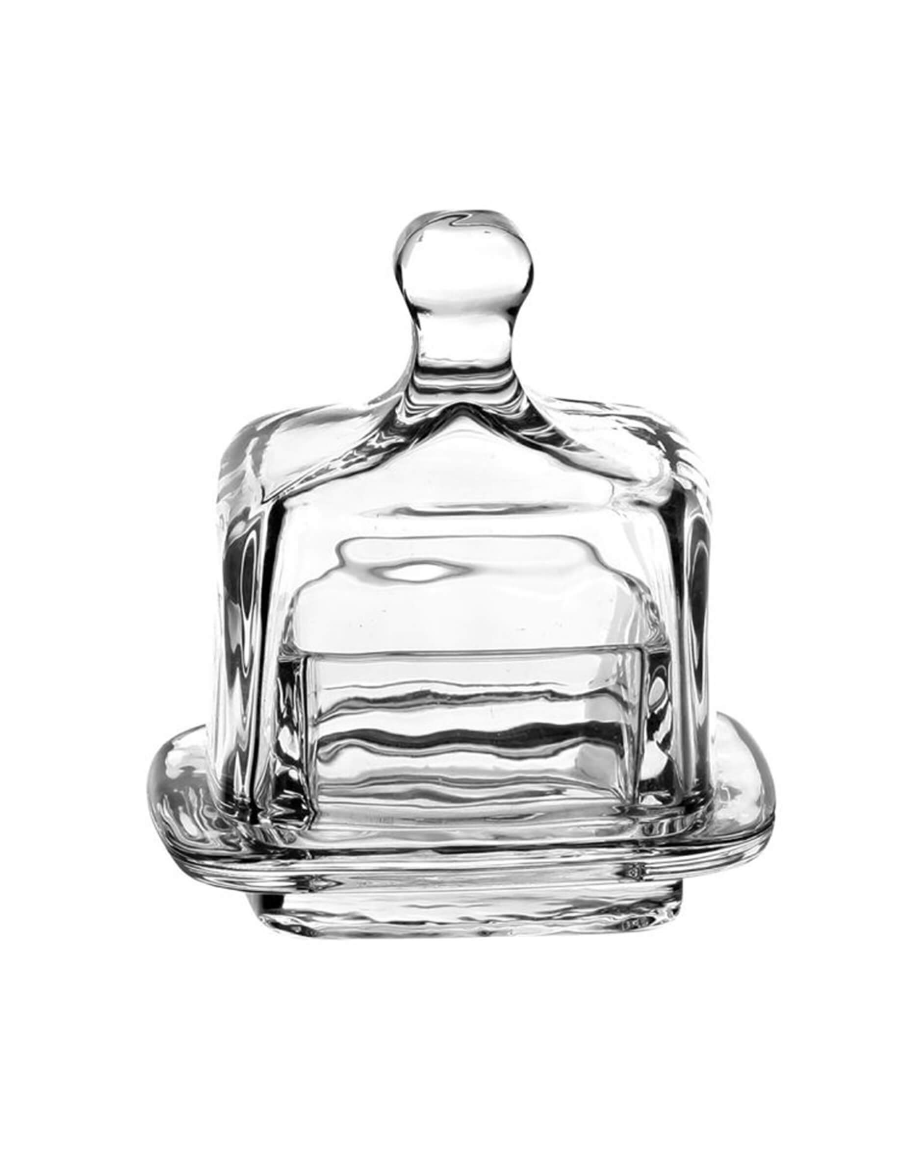 Capsano smörkupa klarglas