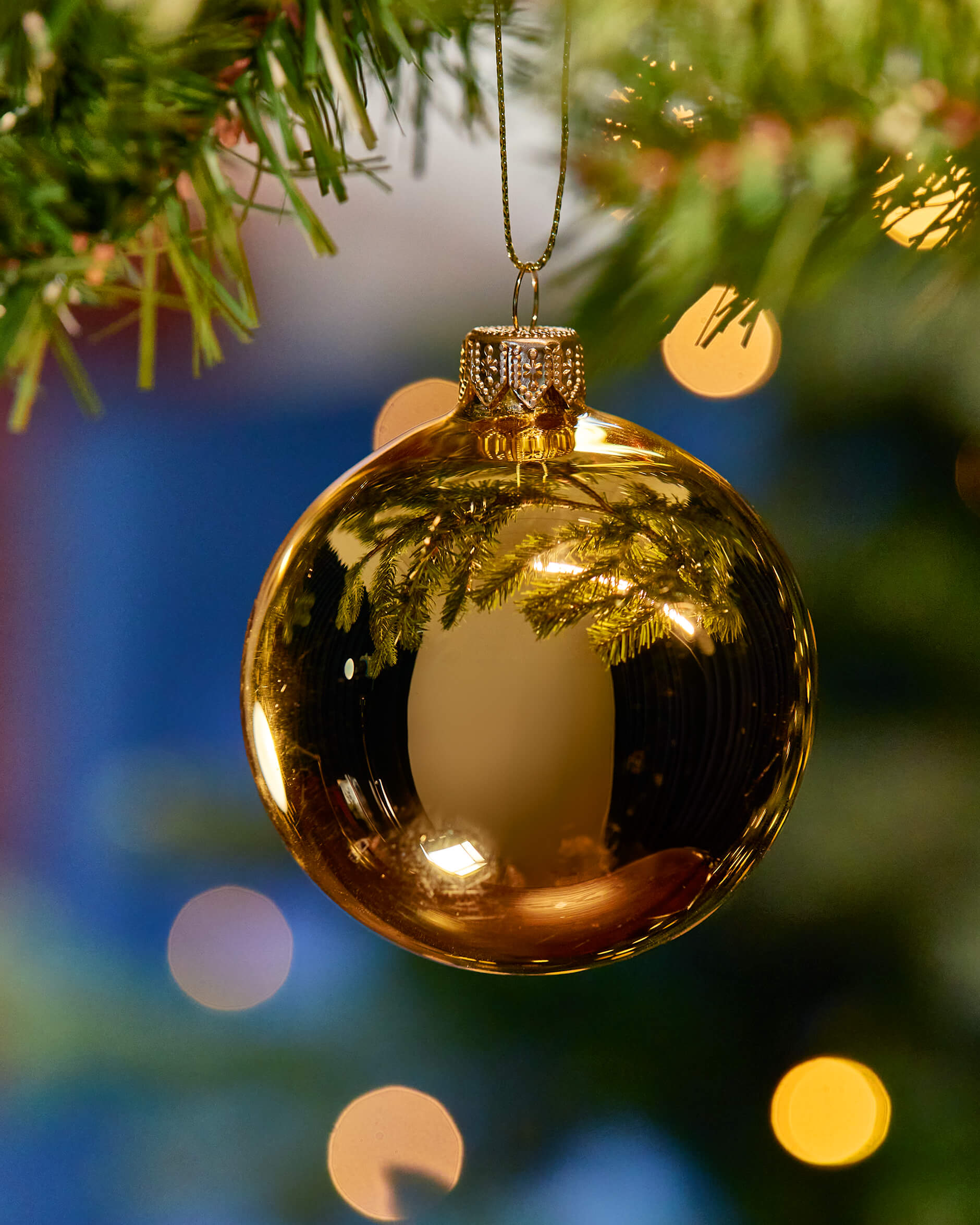 Esther-joulupallo kulta 6-kpl