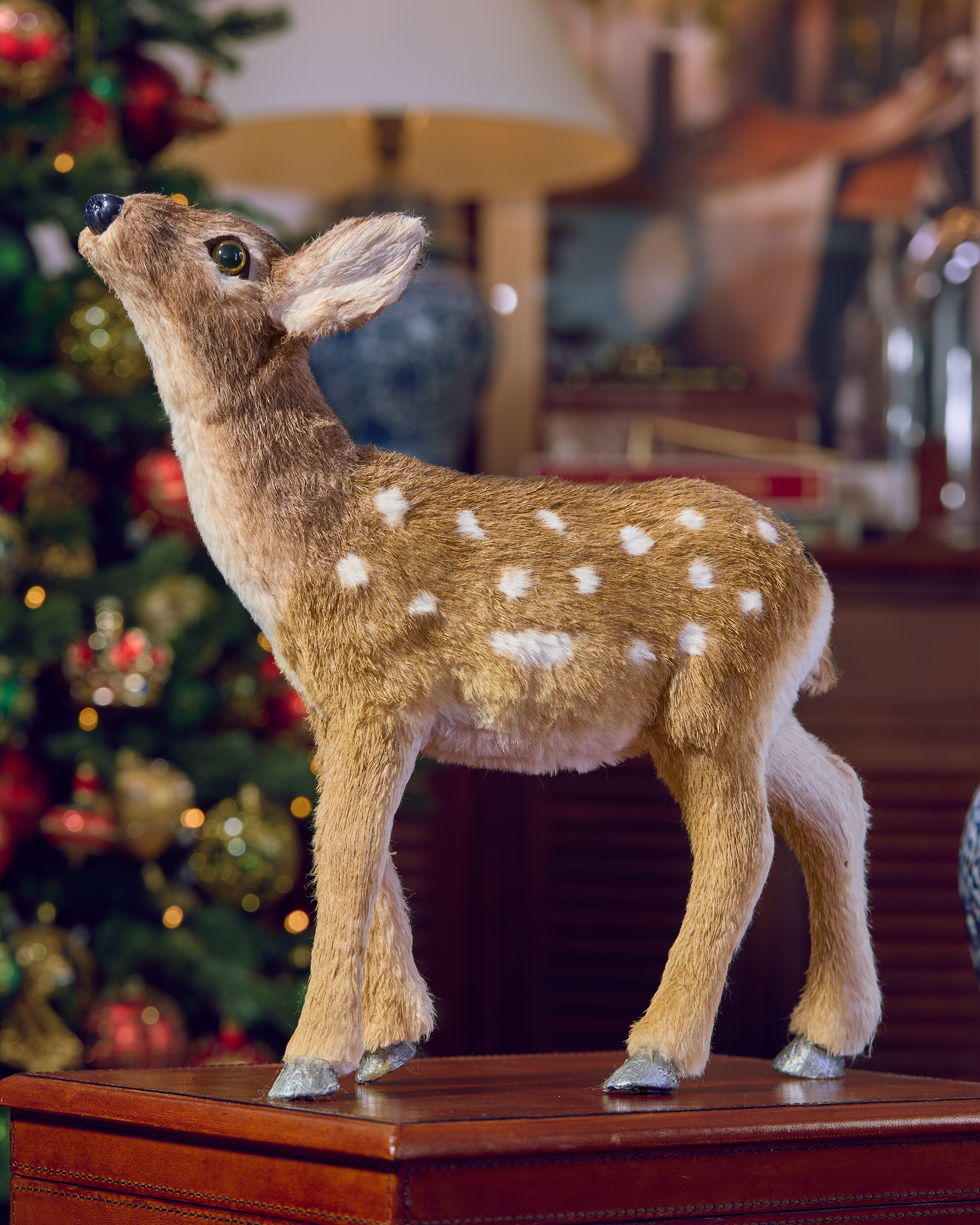 Bambi kerstdecoratie 34 cm