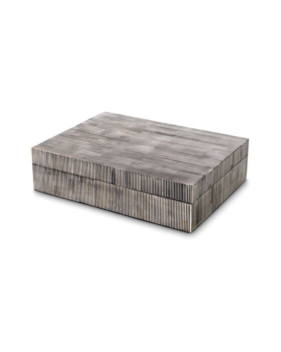 Lucille Box Black/White