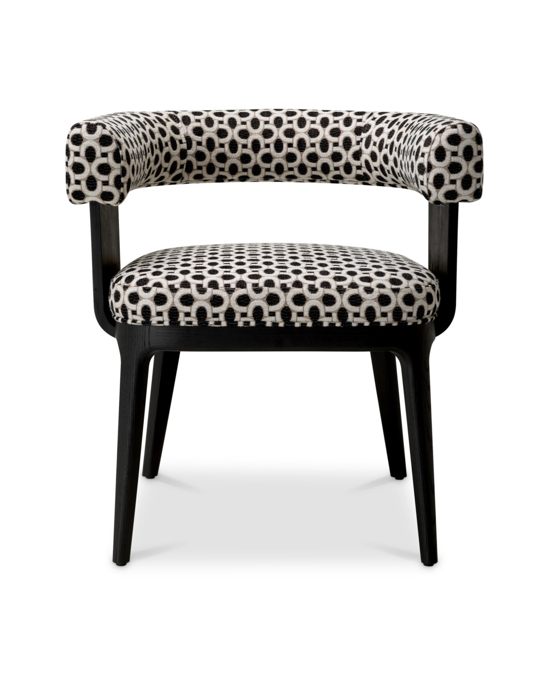 Dubois armchair Sunbeam Black