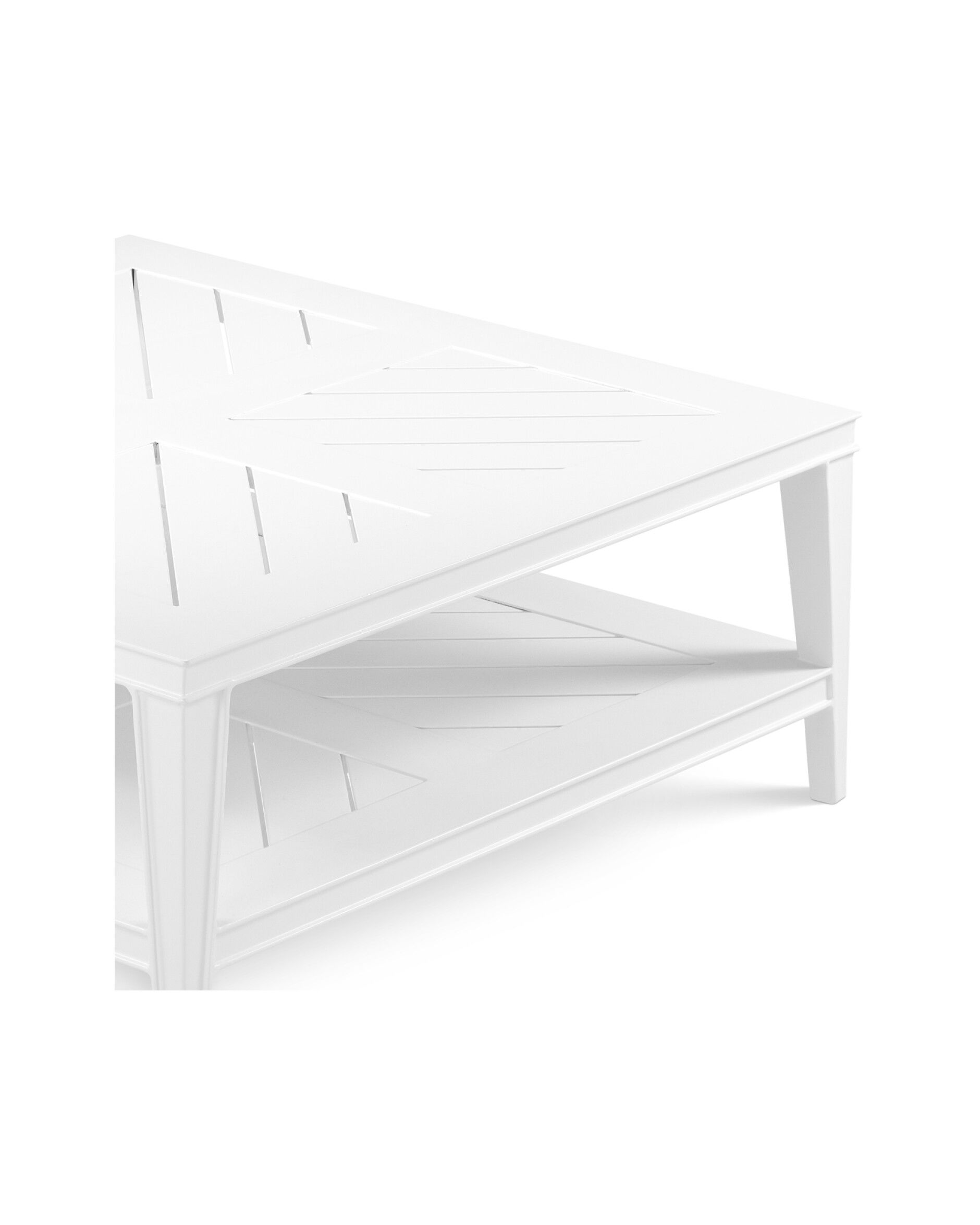 Bell Rive soffbord vit kvadrat