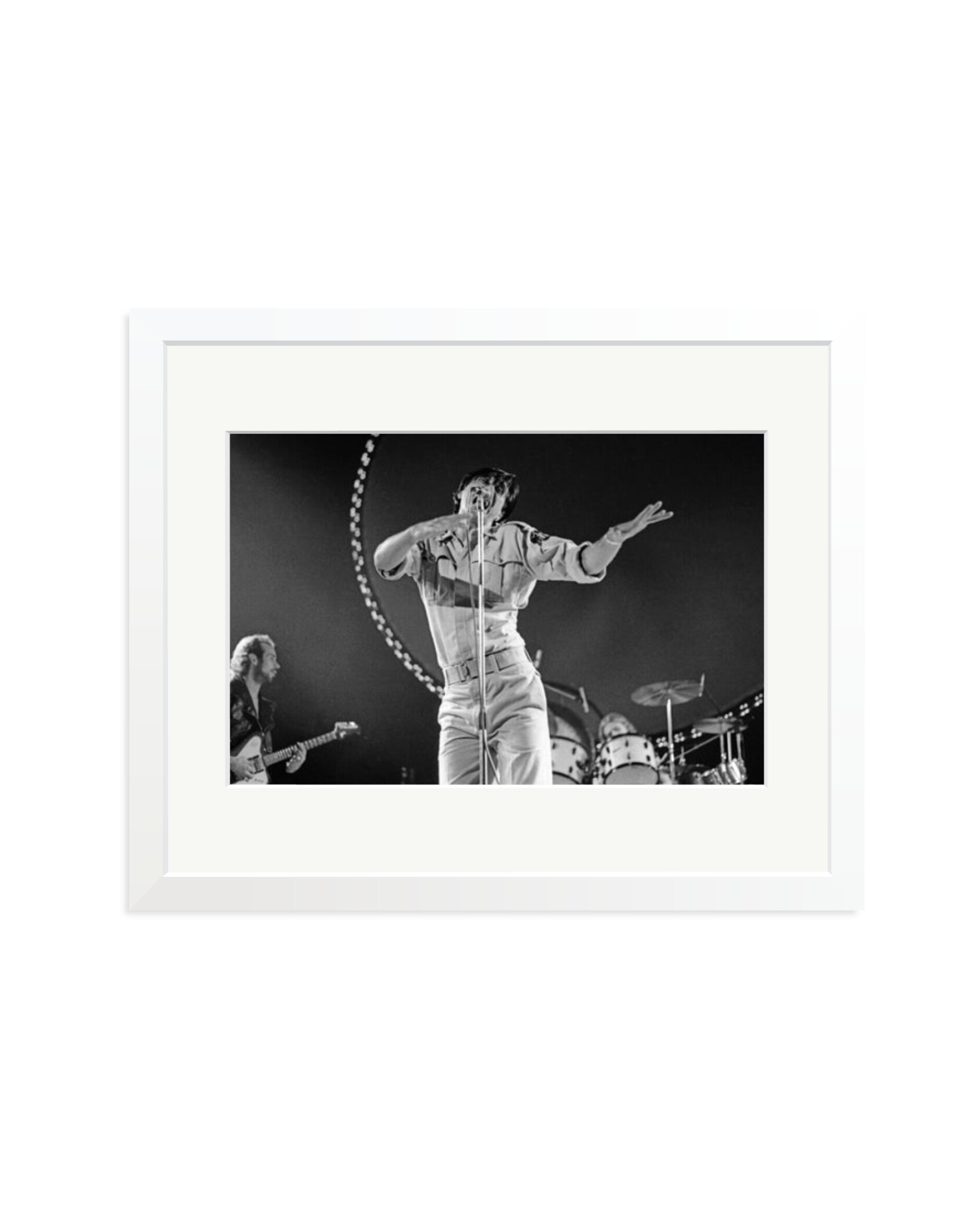 Bryan Ferry in 1975 White / Medium