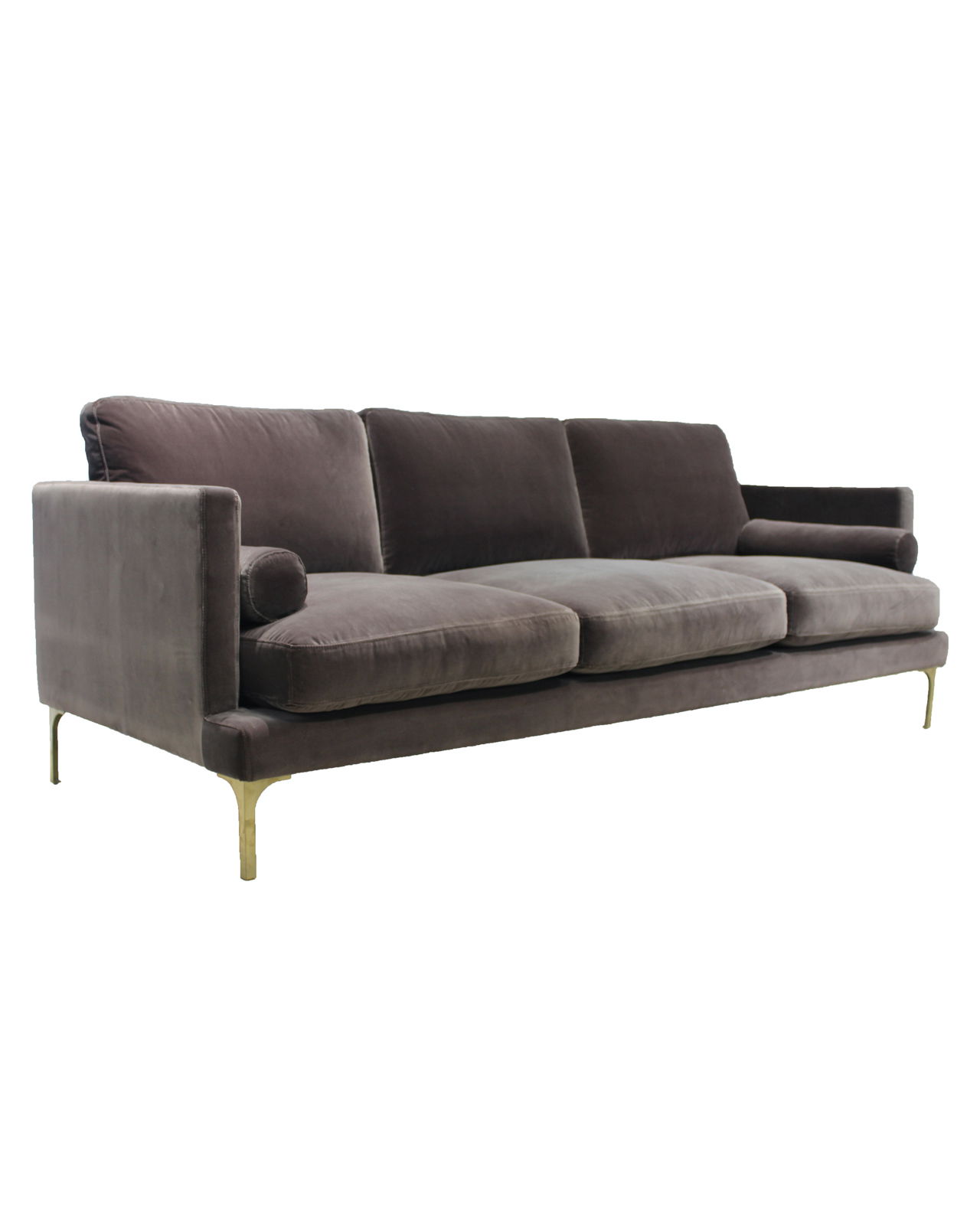 Bonham soffa 3-sits huckleberry/mässing