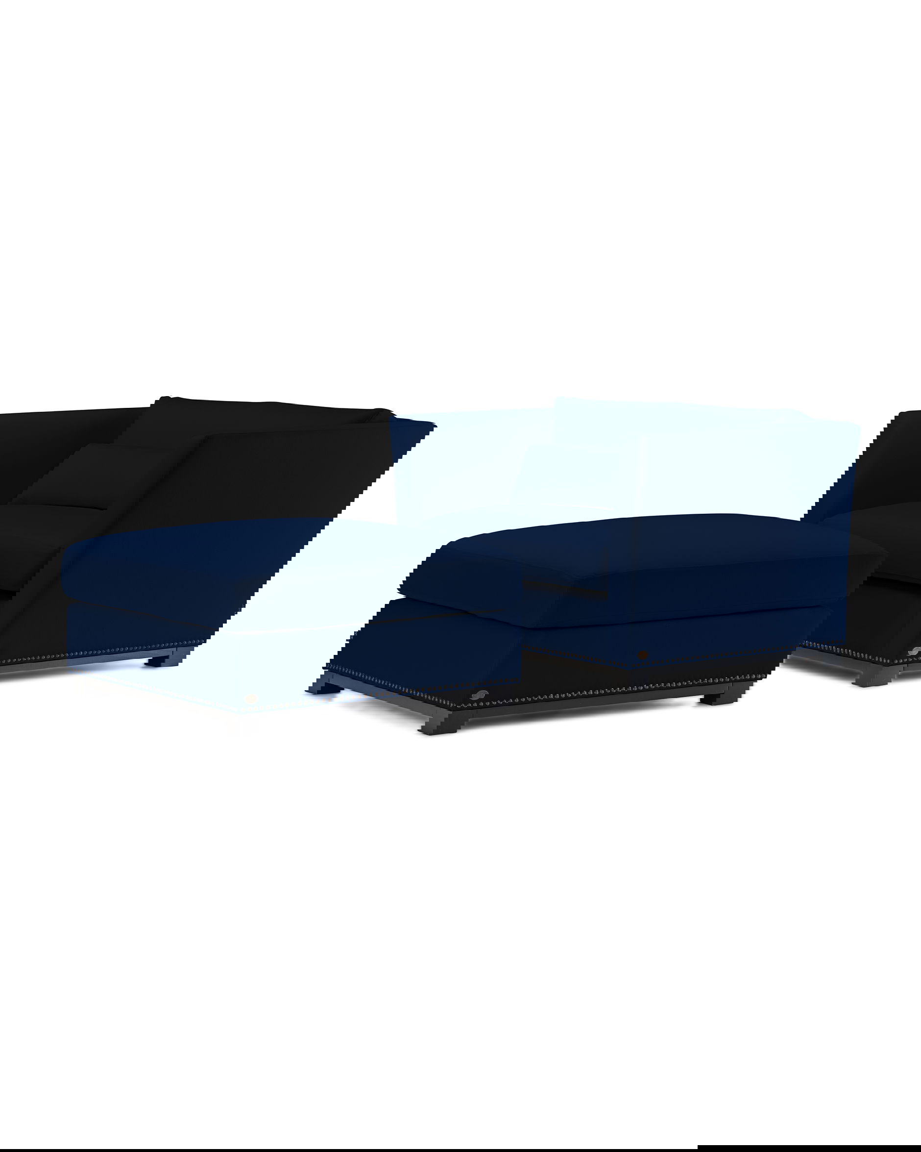 Madison loveseat indigo