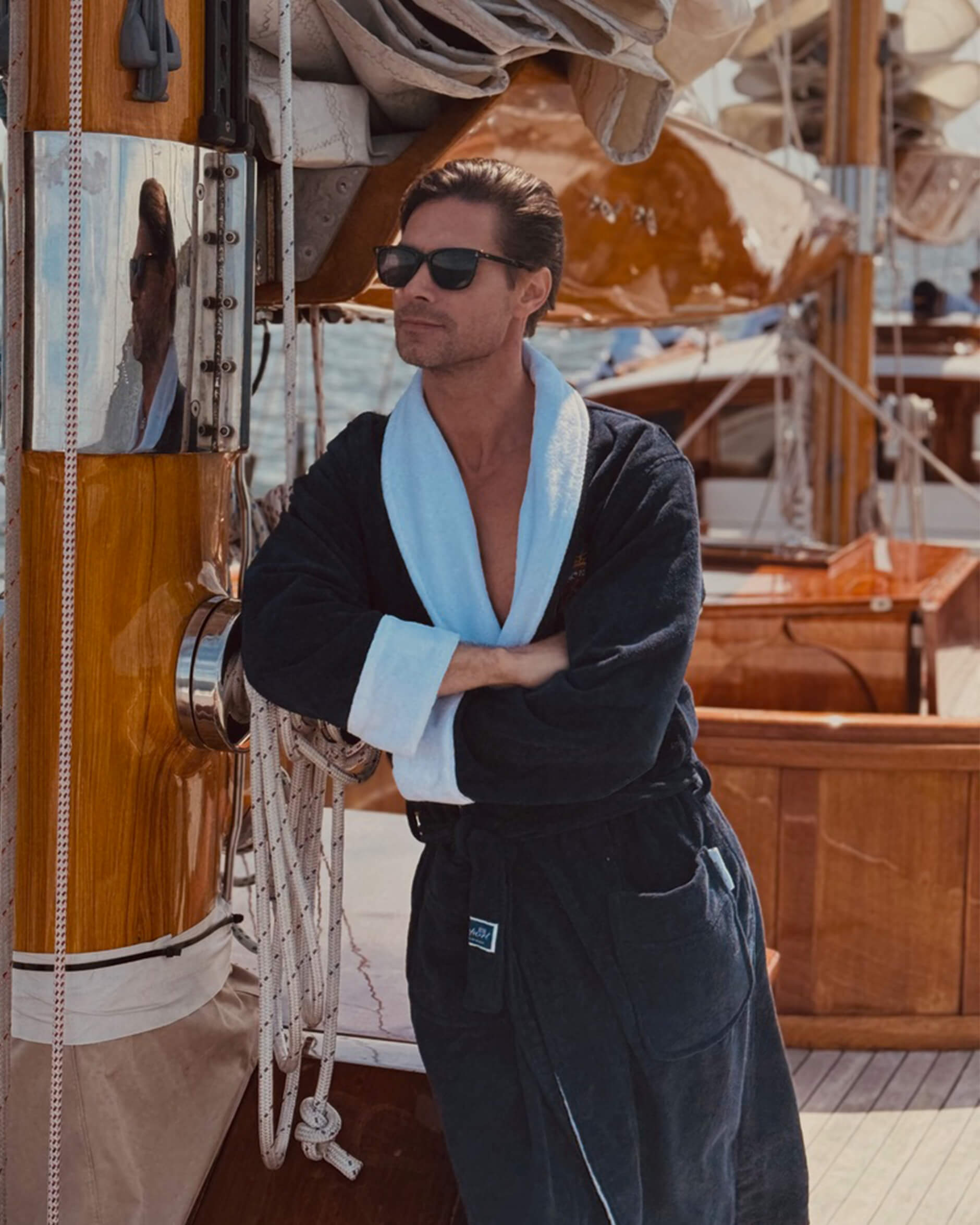 Yacht Club morgonrock navy