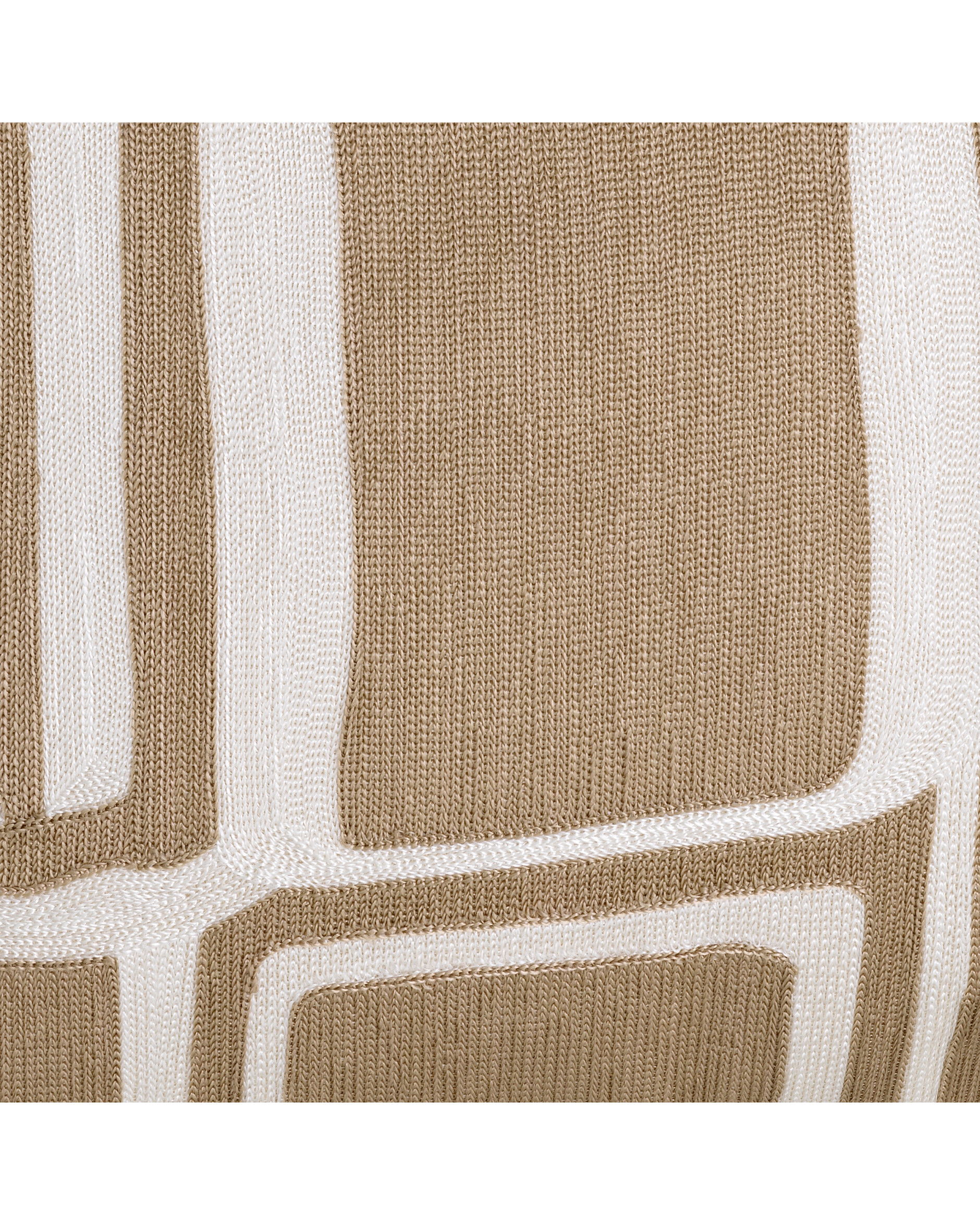 Ribeira Cushion Beige/White