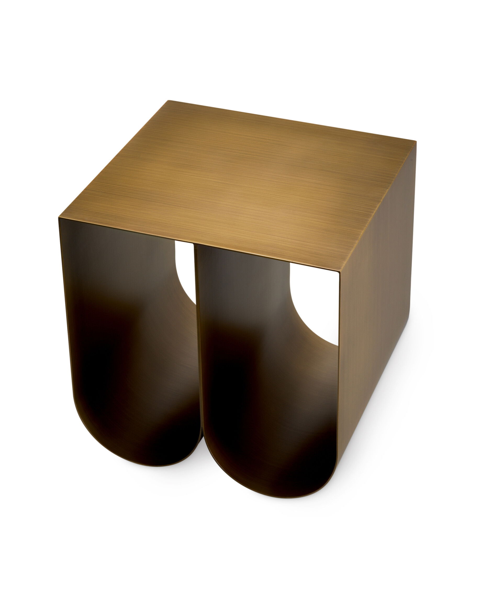 Rafaello sidobord borstad mässing